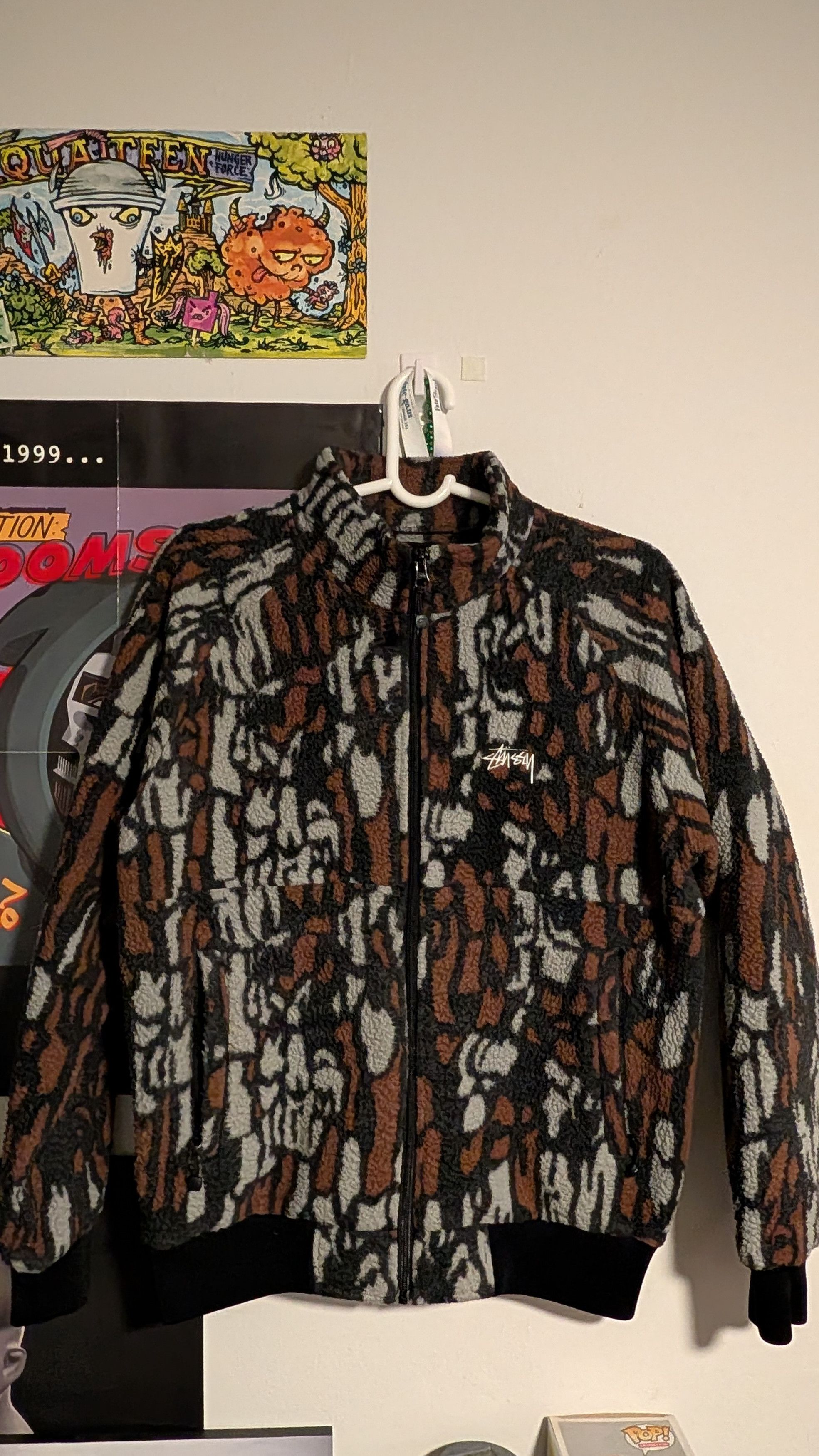 Stussy Stussy Coated Cotton Club Jacket | Grailed