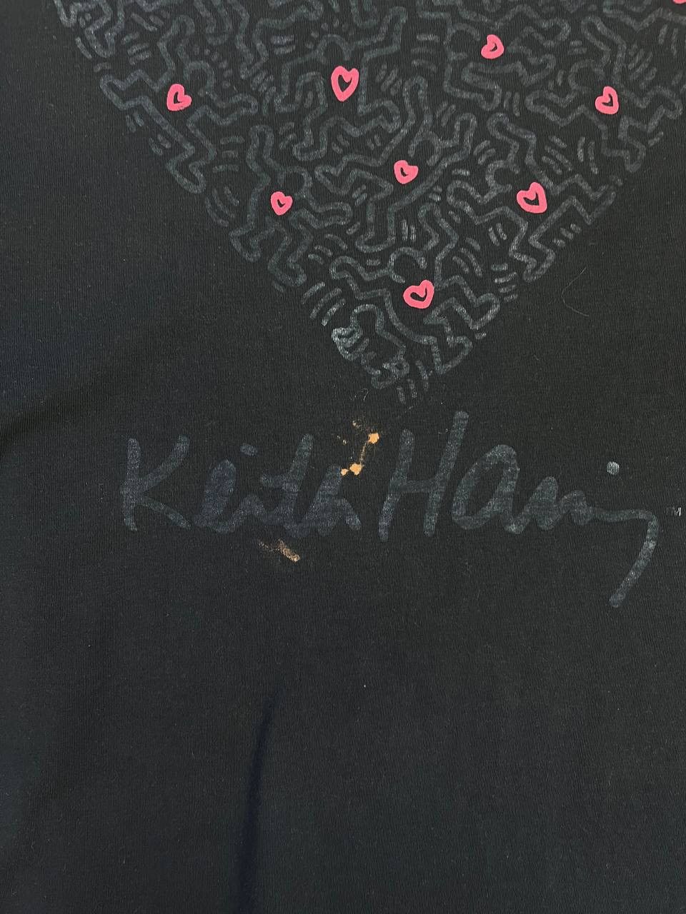 Keith Haring × Vintage Men’s overprint logo Keith Haring tee Size US M / EU 48-50 / 2 - 3 Thumbnail