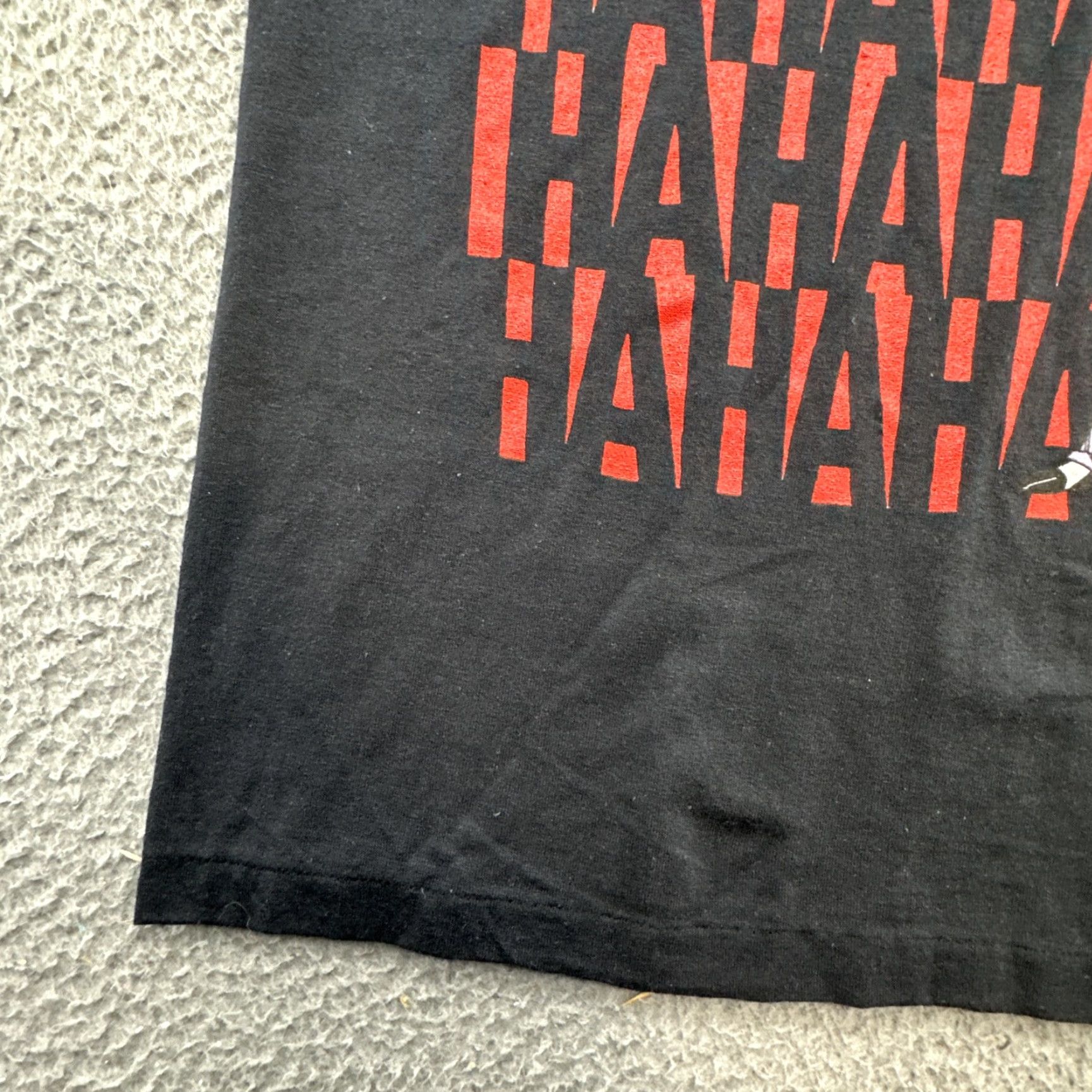 Vintage VINTAGE Joker T-Shirt Men M Black 80s 90s Sun 1989 Ha Ha Single Stitch Size Medium Size US M / EU 48-50 / 2 - 7 Thumbnail