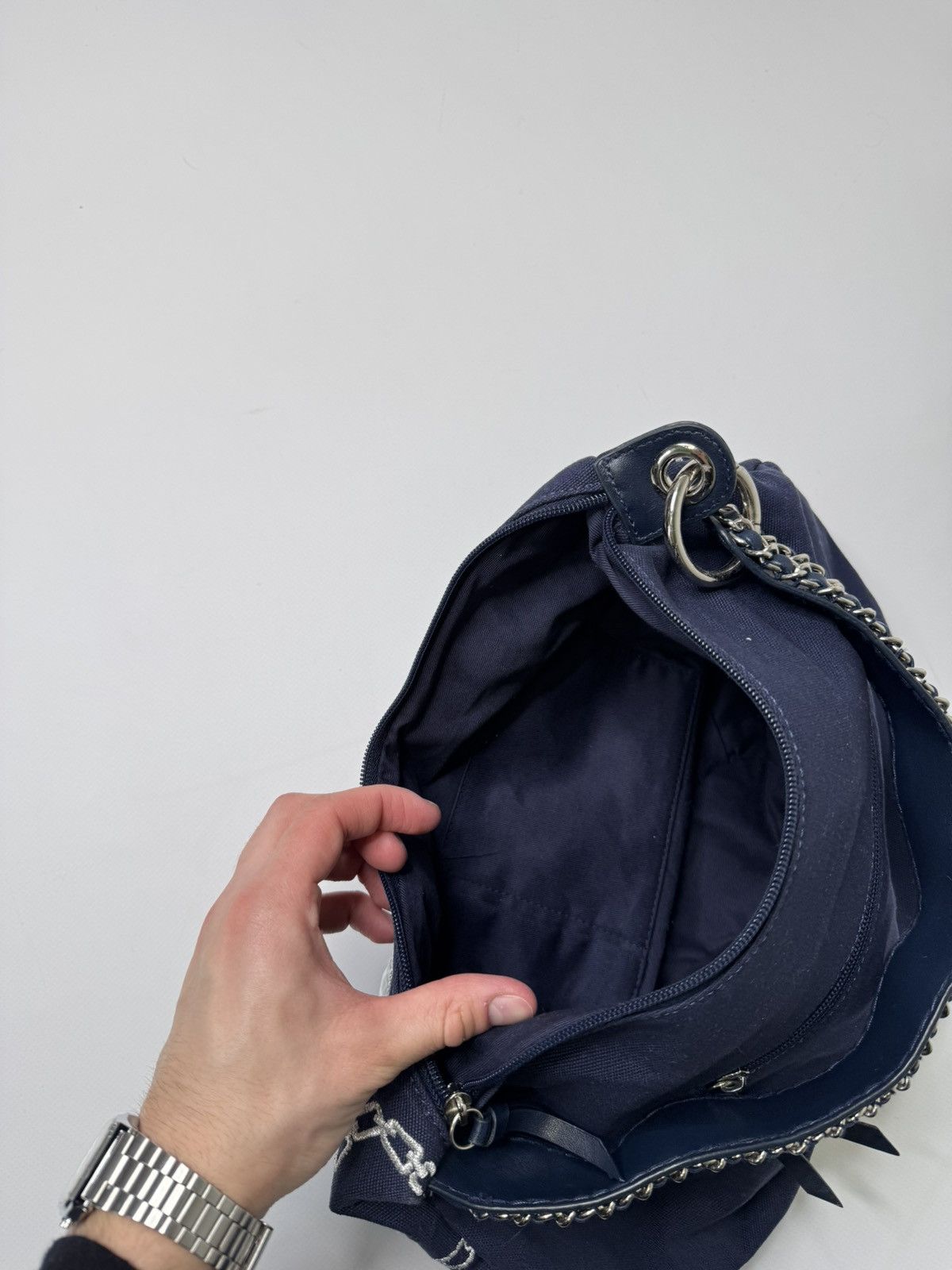 Vintage Vintage avant garde chain bag y2k 00s if6was9 lgb drip skate Size ONE SIZE - 6 Thumbnail