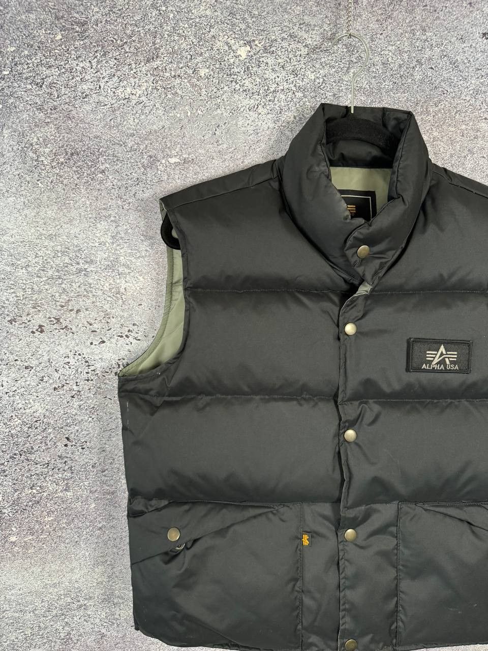 Alpha Industries × Vintage RARE Alpha Industries Down Puffer Vests USA Small Size US S / EU 44-46 / 1 - 3 Thumbnail