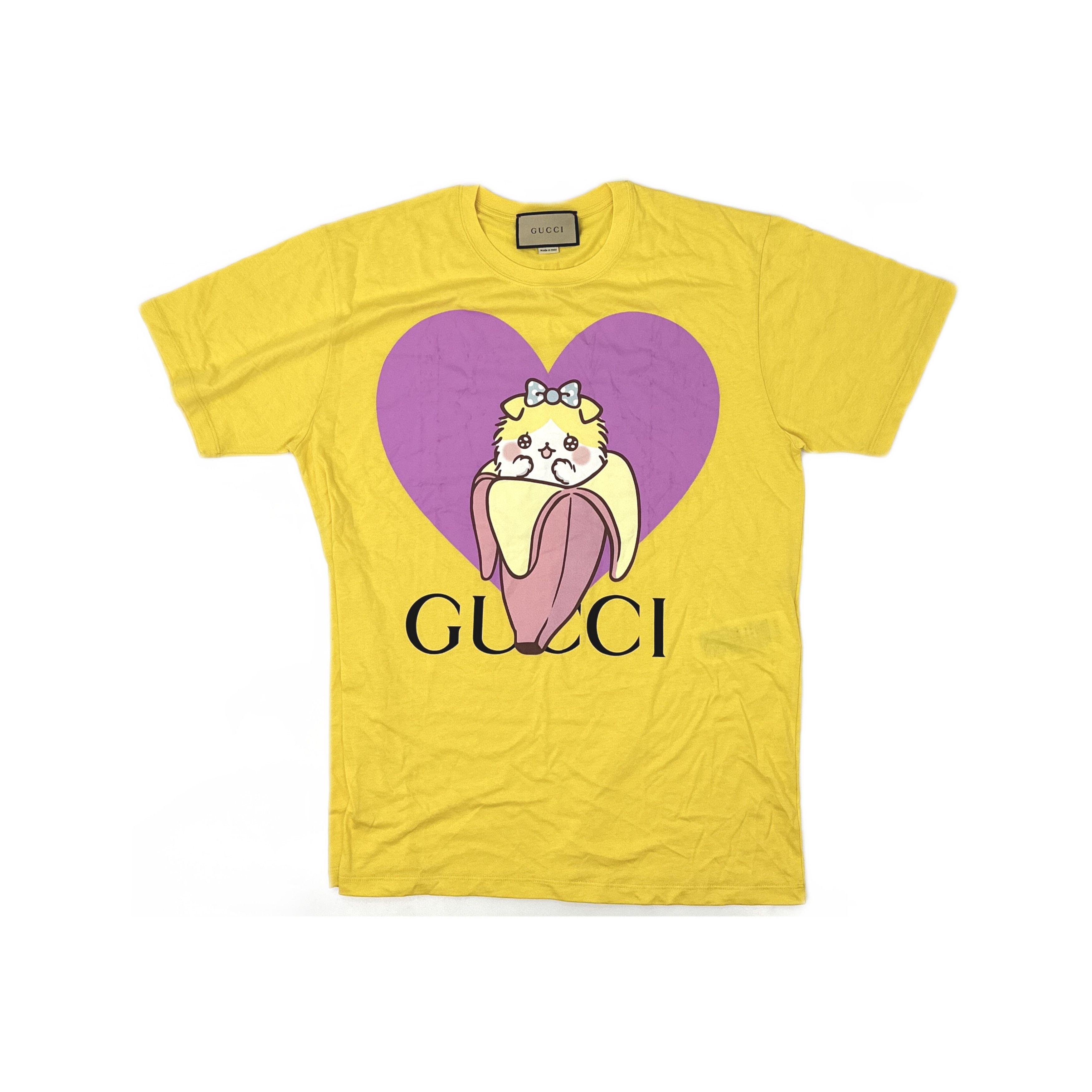Gucci Gucci Banana Cat Print T-Shirt Size M Size M / US 6-8 / IT 42-44 - 1 Thumbnail