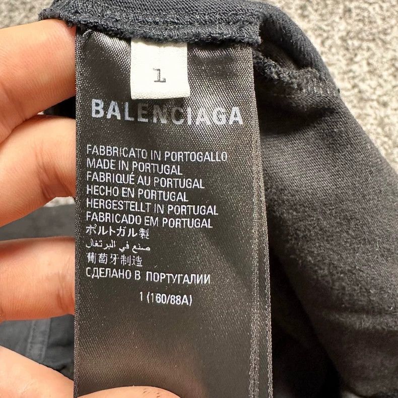 Balenciaga Balenciaga Fake two-piece inverted band short sleeves Size US M / EU 48-50 / 2 - 4 Thumbnail