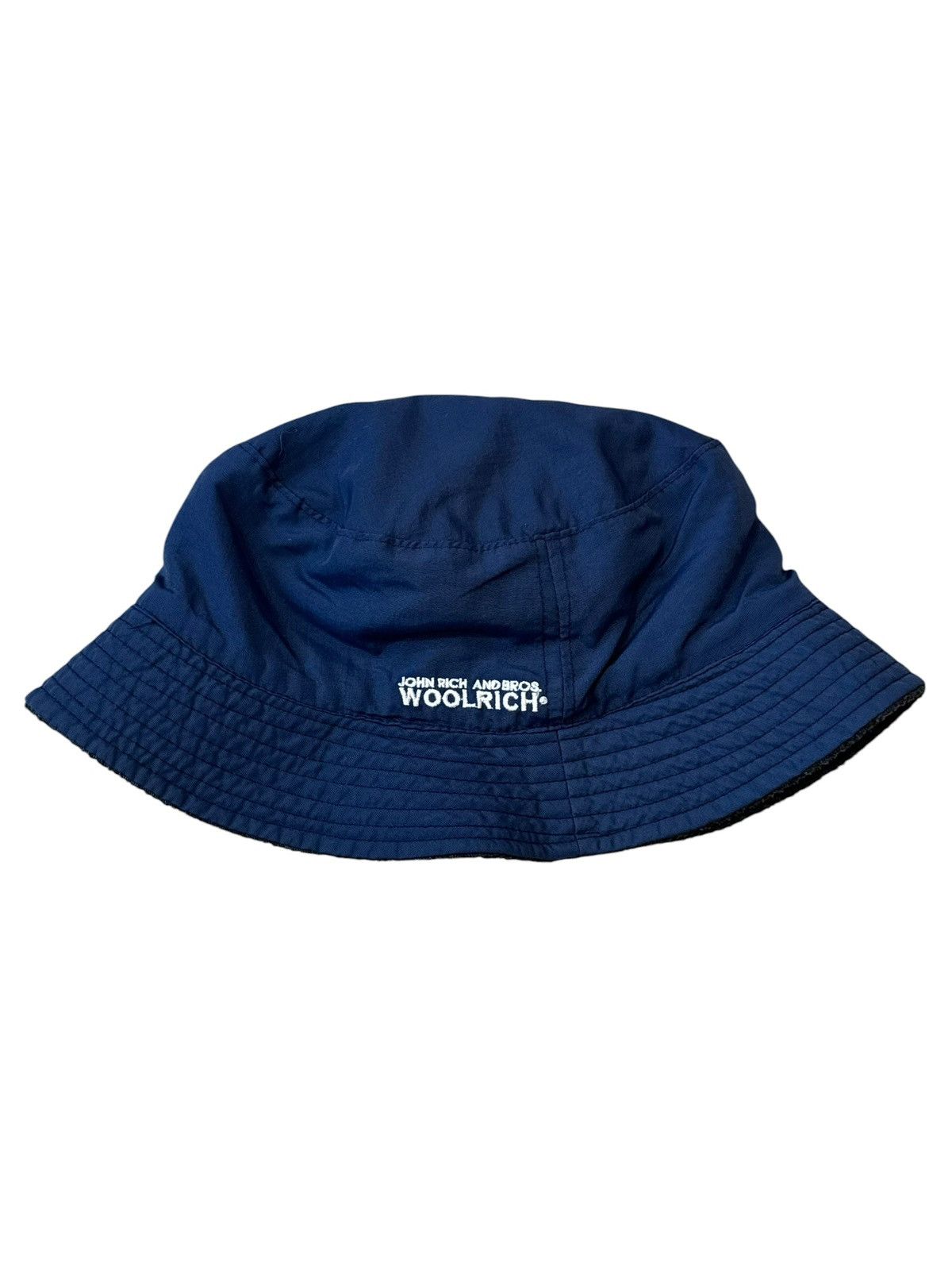 Woolrich Woolen Mills Woolrich Navy Bucket Hat Cap Size ONE SIZE - 3 Thumbnail
