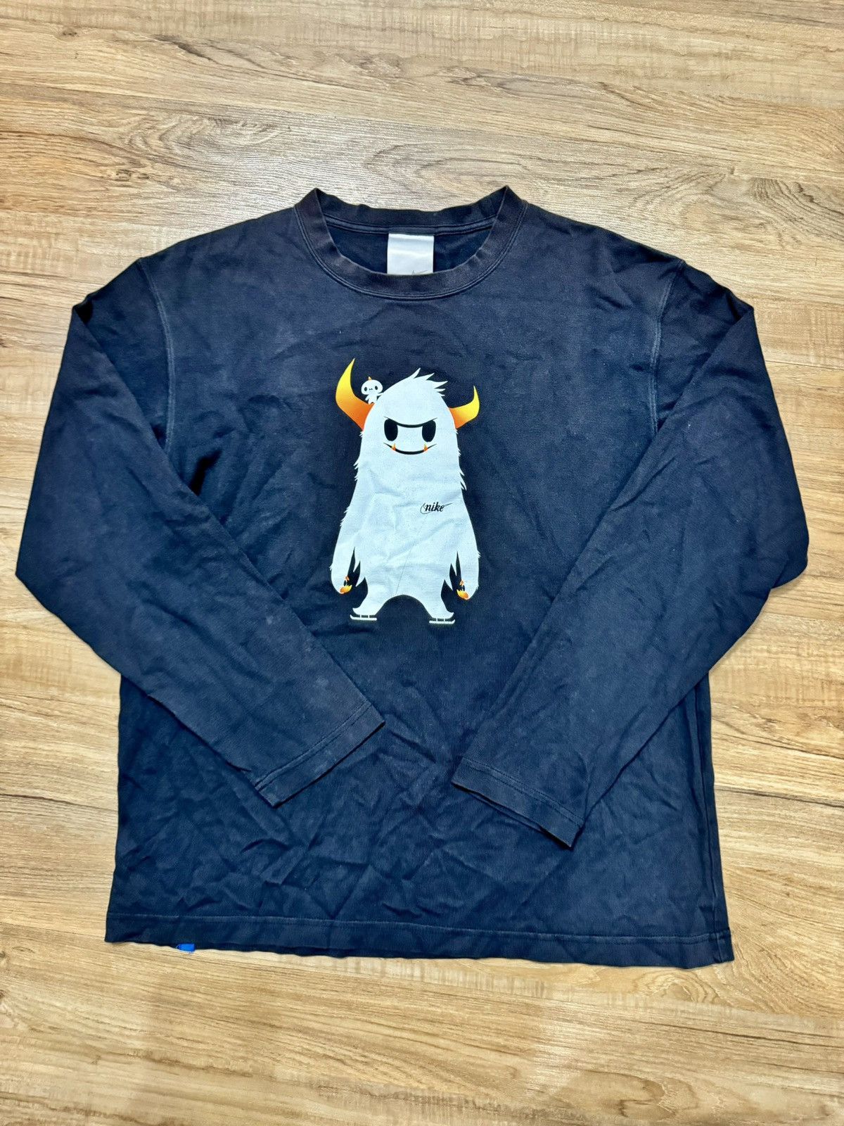 image of Nike X Devilrobots Tshirt in Black, Men's (Size Large)