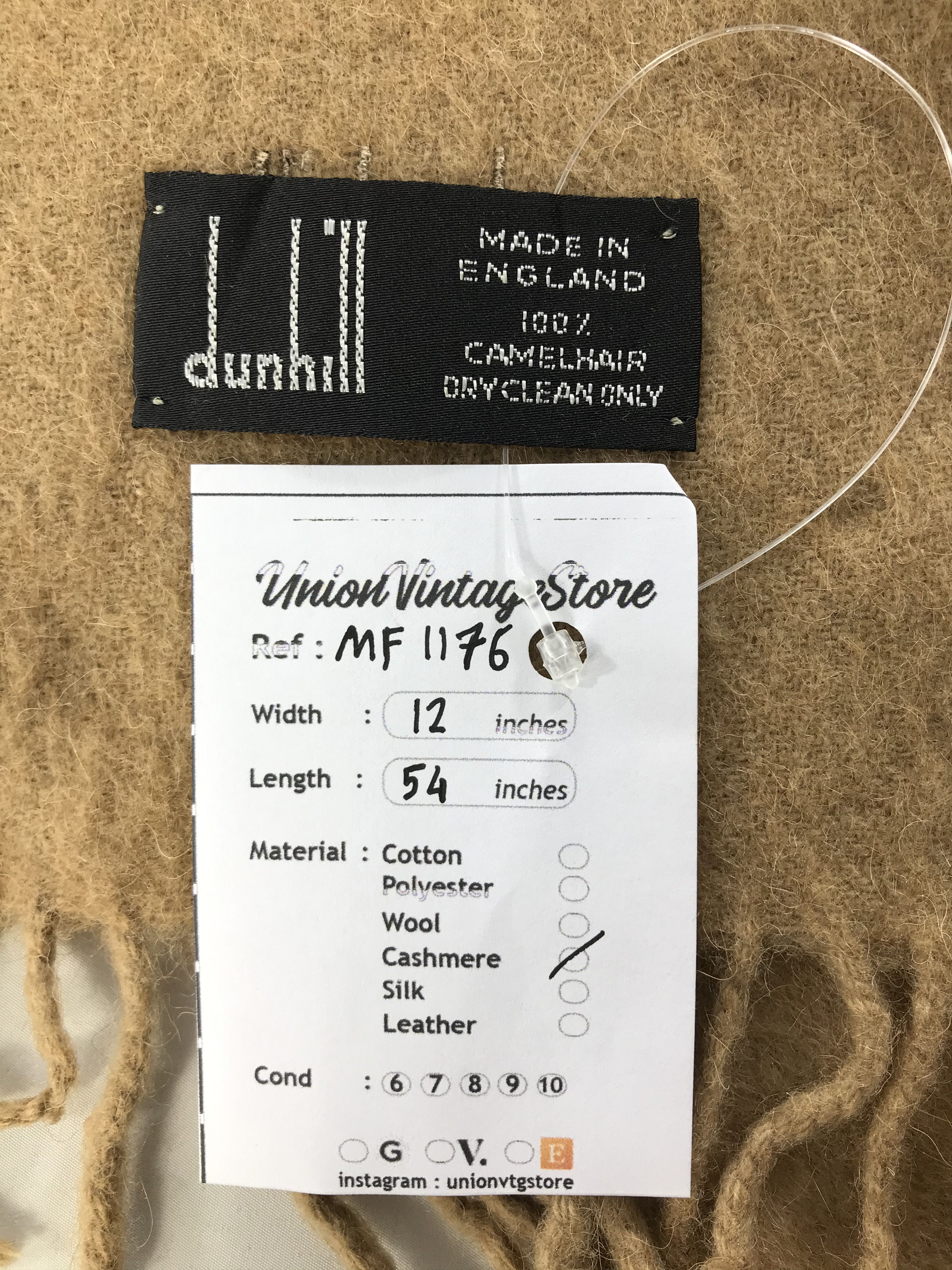 Alfred Dunhill Vintage Dunhill Scarf/Muffler/Neckwear MF1176 Size ONE SIZE - 7 Thumbnail