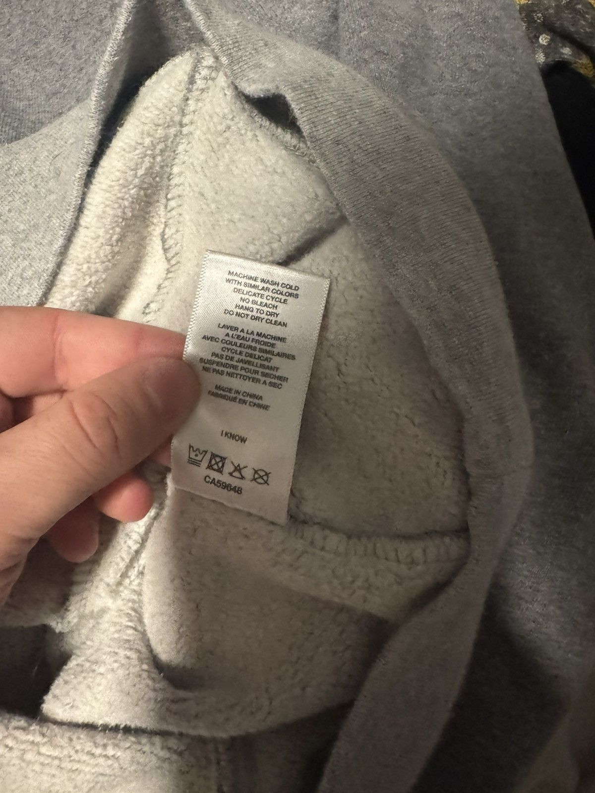 Dime Dime Tri Color Grey sweater Size US L / EU 52-54 / 3 - 6 Thumbnail