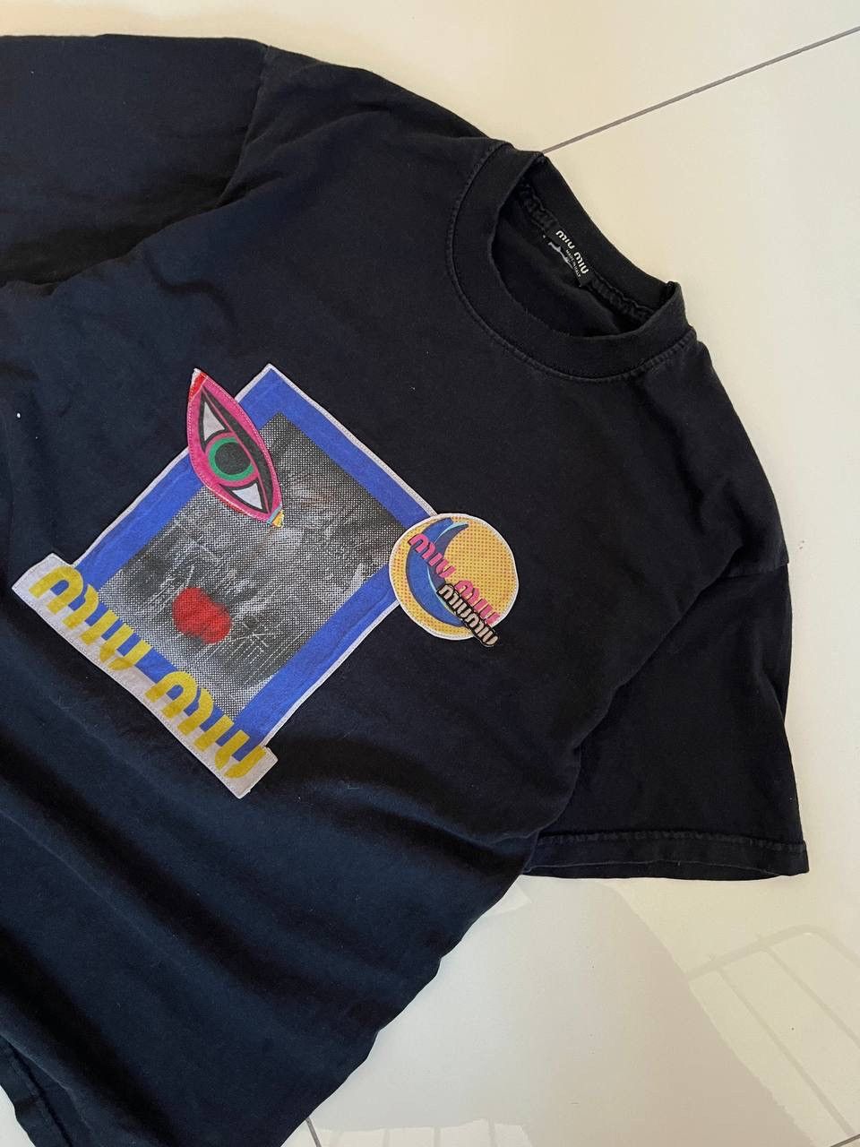 Vintage This vintage Miu Miu T-shirt is from the Spring/ Summer 1999 Size US S / EU 44-46 / 1 - 3 Thumbnail