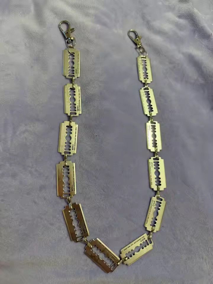 Vintage Punk Cool Style Metal Blade Pant Chain Size ONE SIZE - 7 Thumbnail