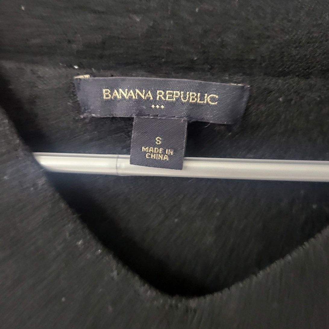 Banana Republic Banana Republic Black V Neck Wool/Cashmere Sweater - Small Size S / US 4 / IT 40 - 2 Thumbnail