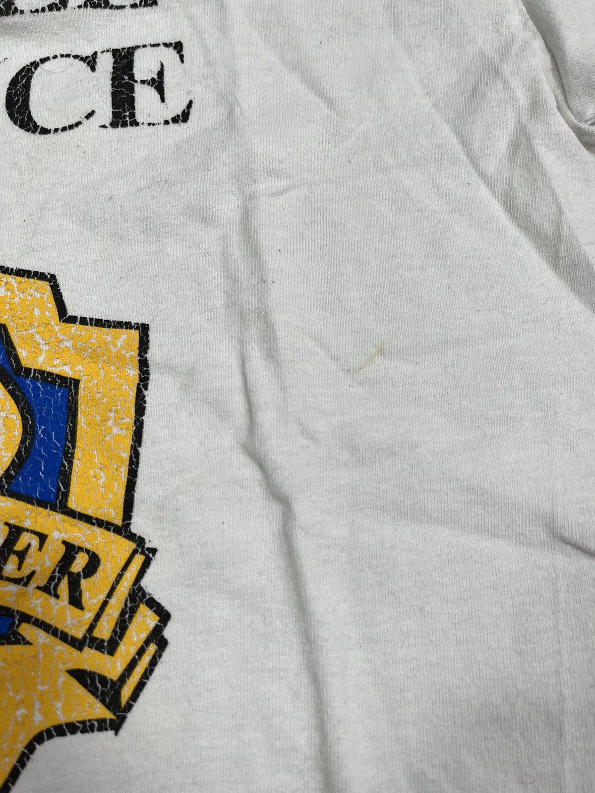 Vintage Vintage Y2K Humor “Warn a brothers” t-shirt big logo size M Size US M / EU 48-50 / 2 - 5 Thumbnail
