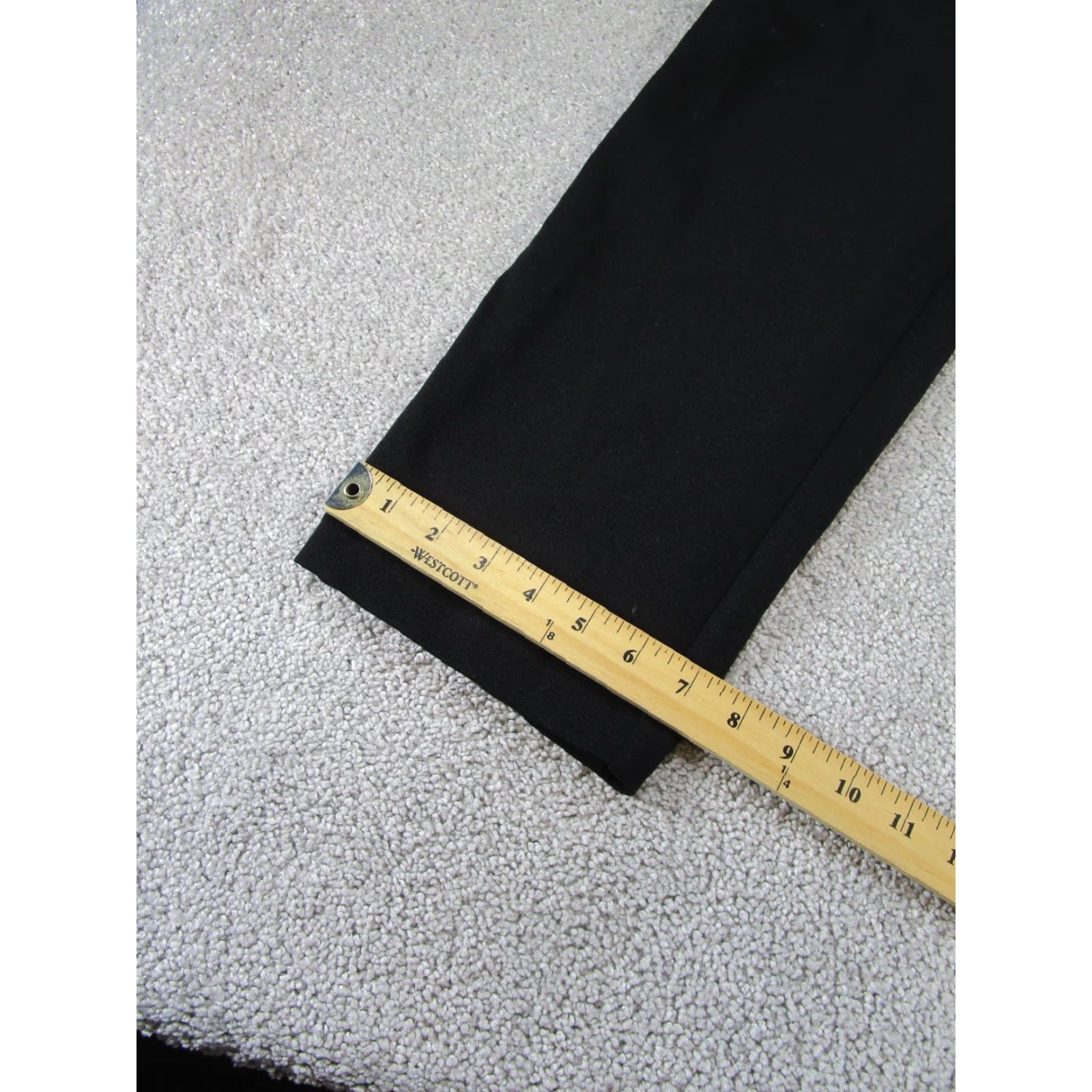 Vintage Liverpool Pants Women Slim Fit Ankle 33 Black Stretch Liverpool Brand Modern Knit Fibers 33 Black Womens Pants 33 Slim Ankle Stretch Size 24" / US 00 / IT 34 - 5 Thumbnail