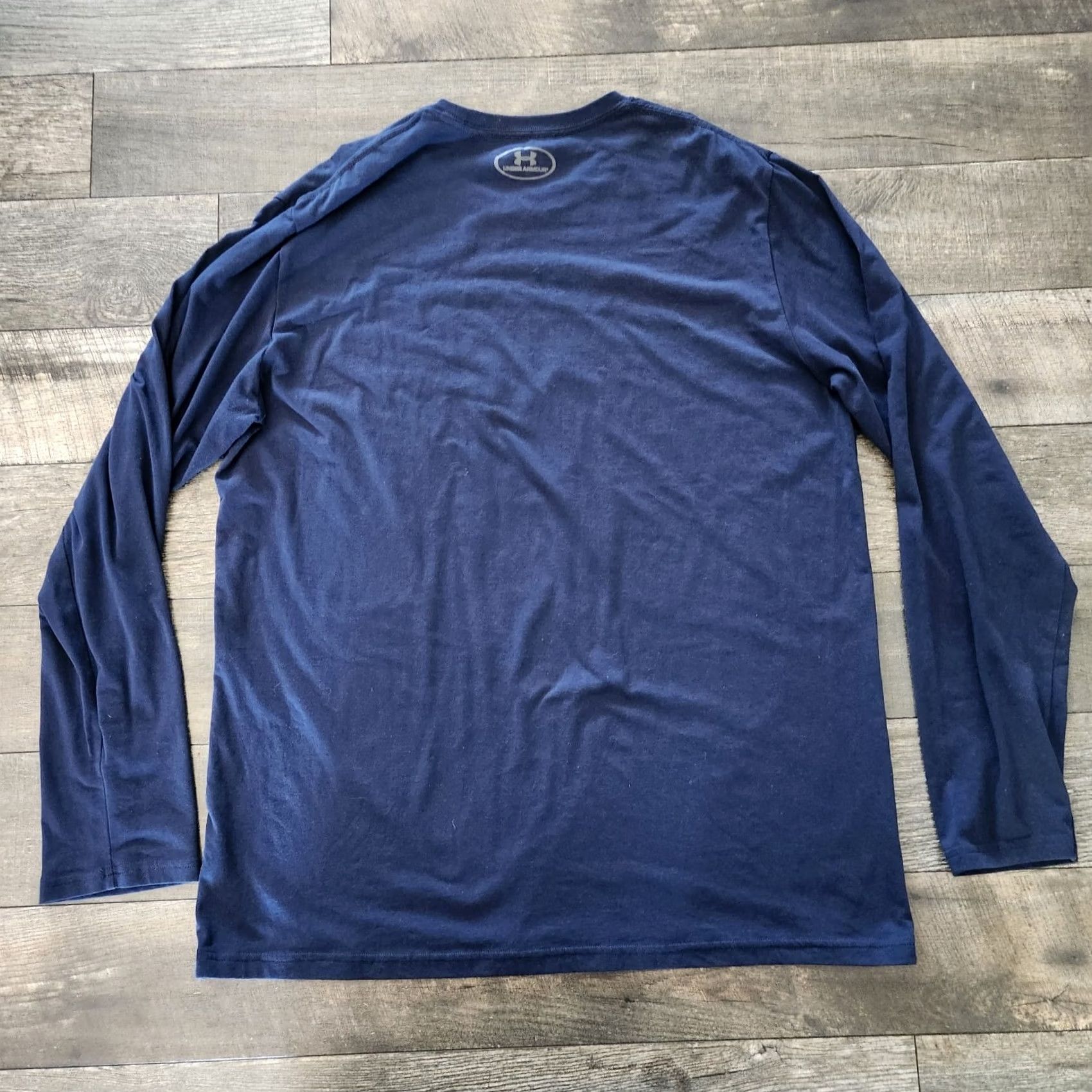 Under Armour Under Armour Project Rock Shirt Mens XL Blue Long Sleeve T Tee Size US XL / EU 56 / 4 - 5 Thumbnail