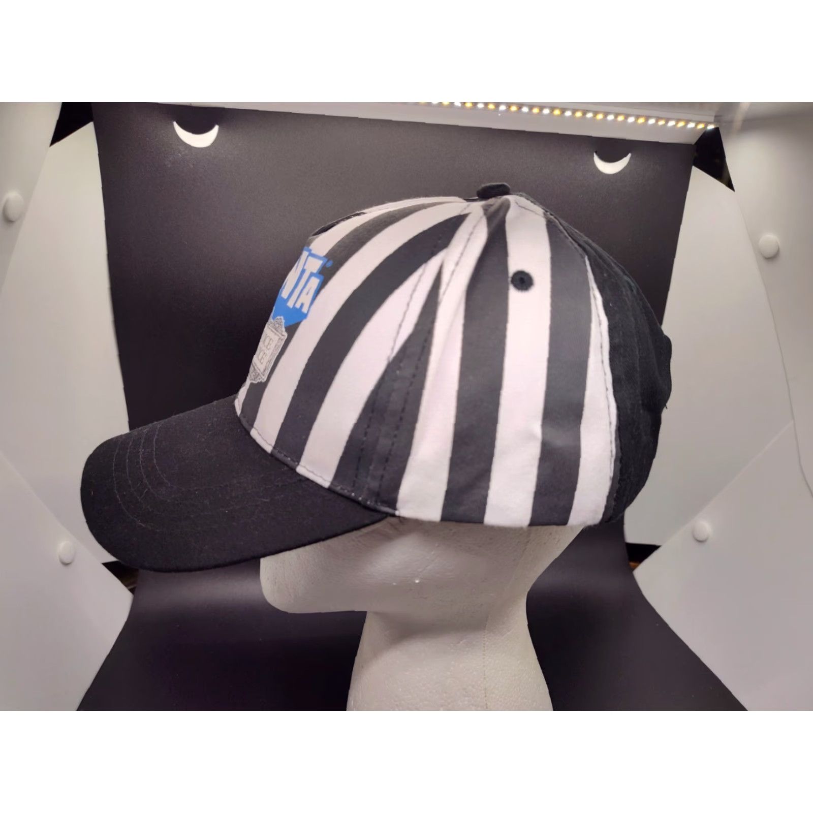 Vintage VINTAGE Beetlejuice Movie Promo Baseball Cap Hat Unisex Adjustable Cotton Striped 2024 Size ONE SIZE - 5 Thumbnail