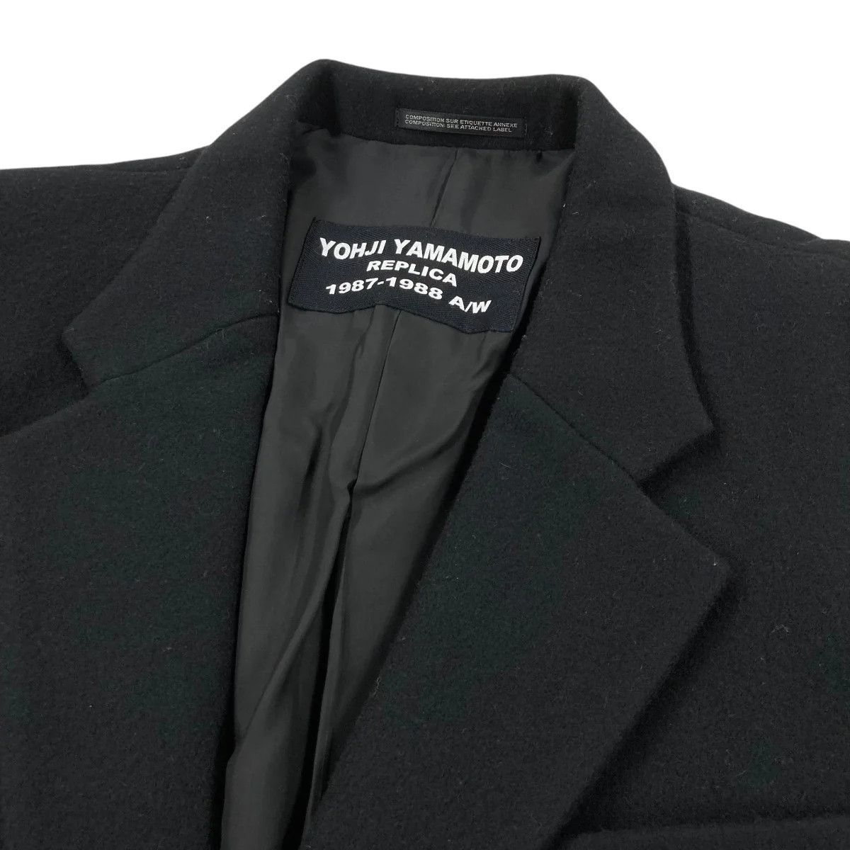 Yohji Yamamoto Yohji Yamamoto pour homme 17AW Chester coat Size US L / EU 52-54 / 3 - 3 Thumbnail