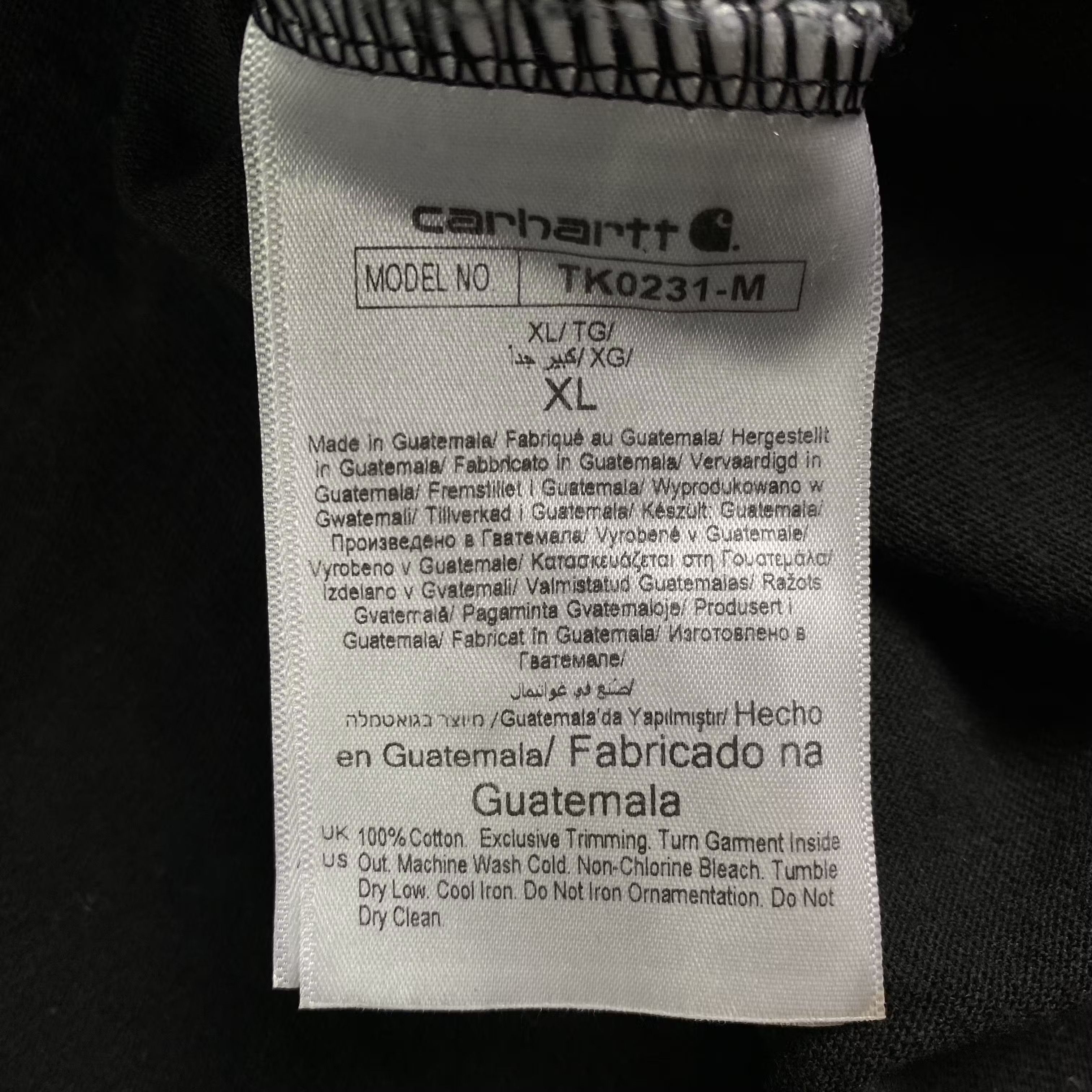 Carhartt × Carhartt Wip × Vintage Mens Carhartt Long Sleeve Size XL Size US XL / EU 56 / 4 - 7 Thumbnail