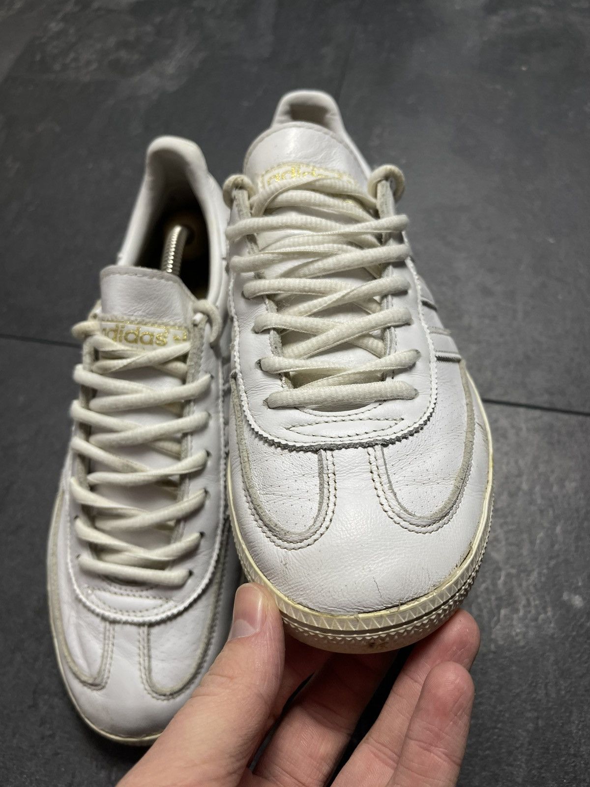 Adidas Adidas Handball Spezial white Size US 7 / EU 40 - 7 Thumbnail
