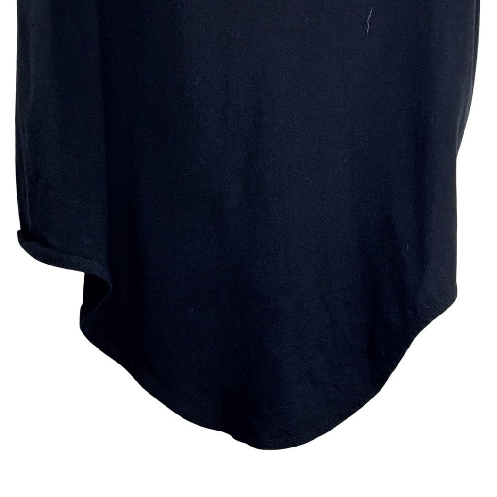 Madewell MADEWELL Women's Stretchy Reverse Drop Tail Black T-shirt S Size M / US 6-8 / IT 42-44 - 2 Thumbnail