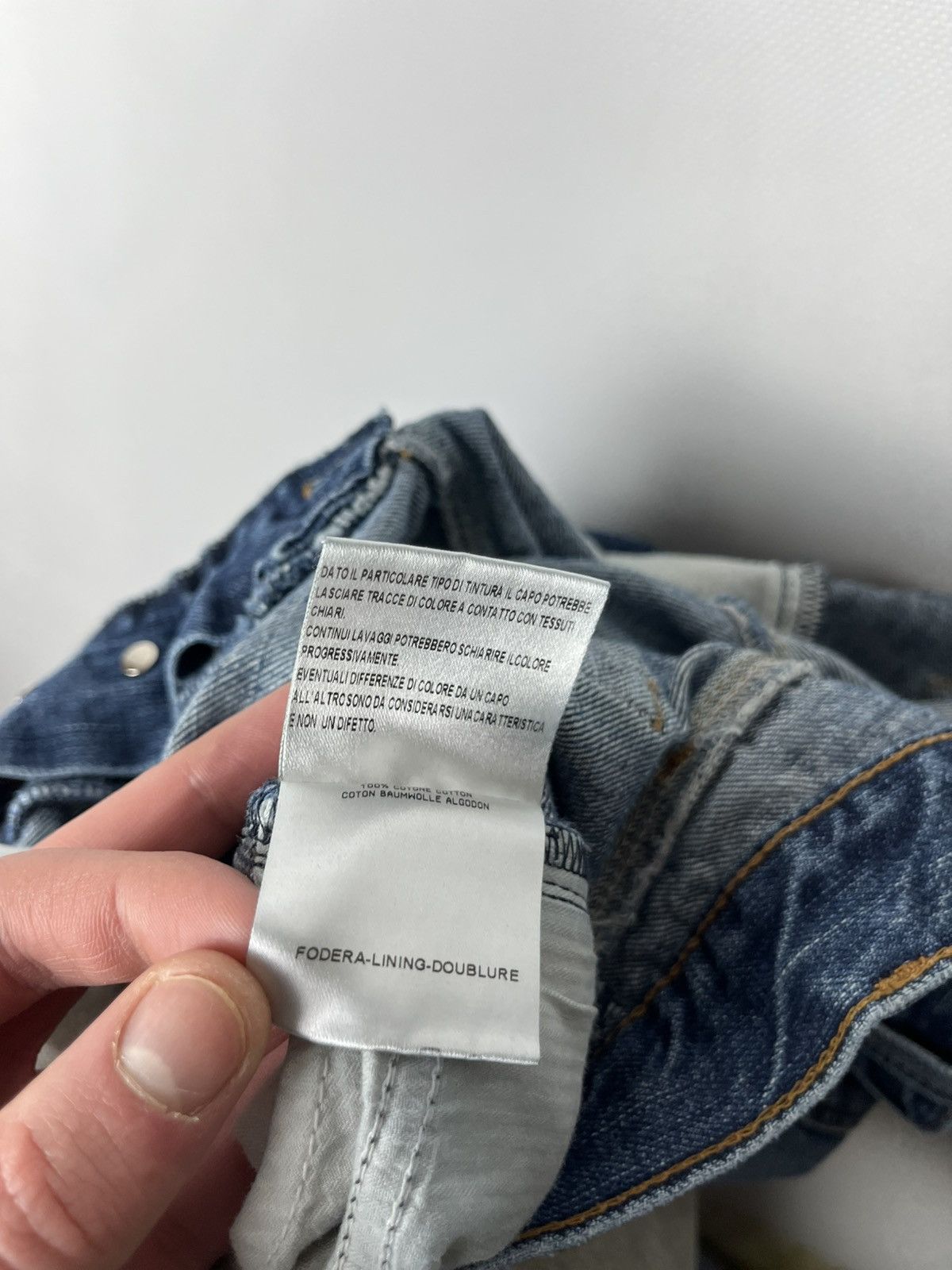 Gucci Gucci 2009 Skinny Fit Denim Jeans GG Logo Size 48 Size US 32 / EU 48 - 19 Thumbnail