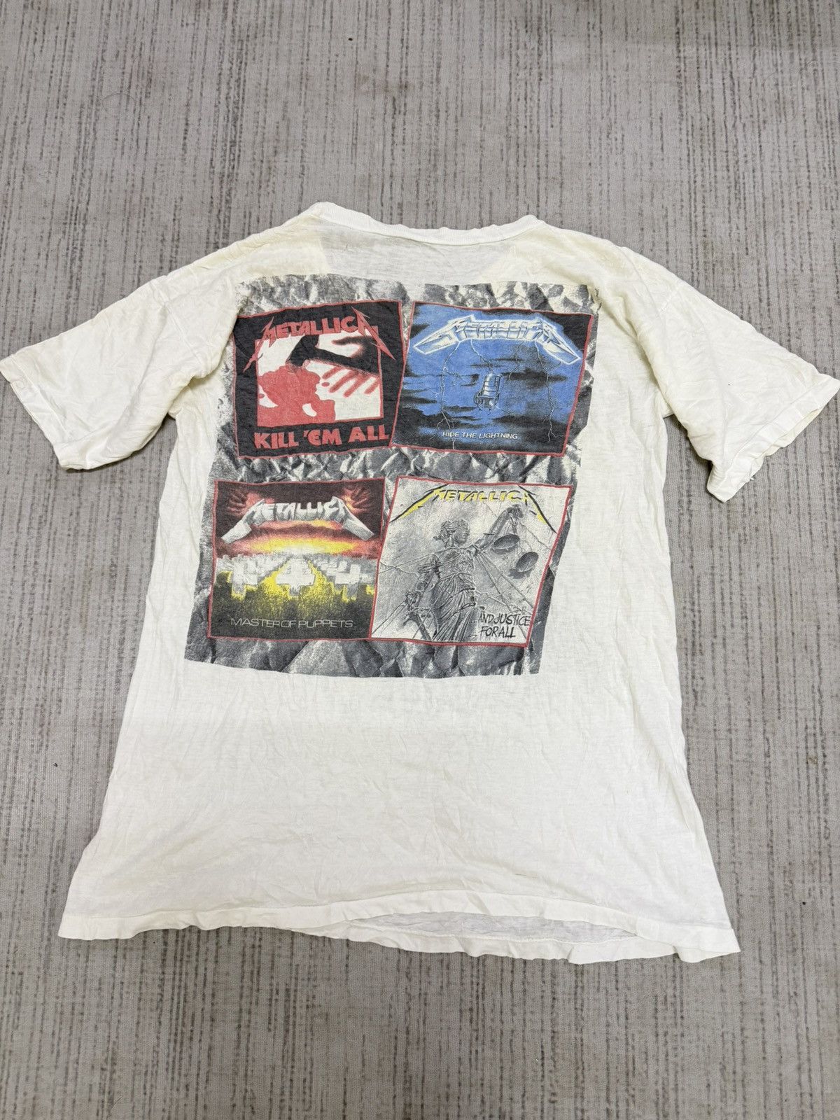 Metallica Vintage 1988 metallica tshirt over print Size US L / EU 52-54 / 3 - 2 Thumbnail