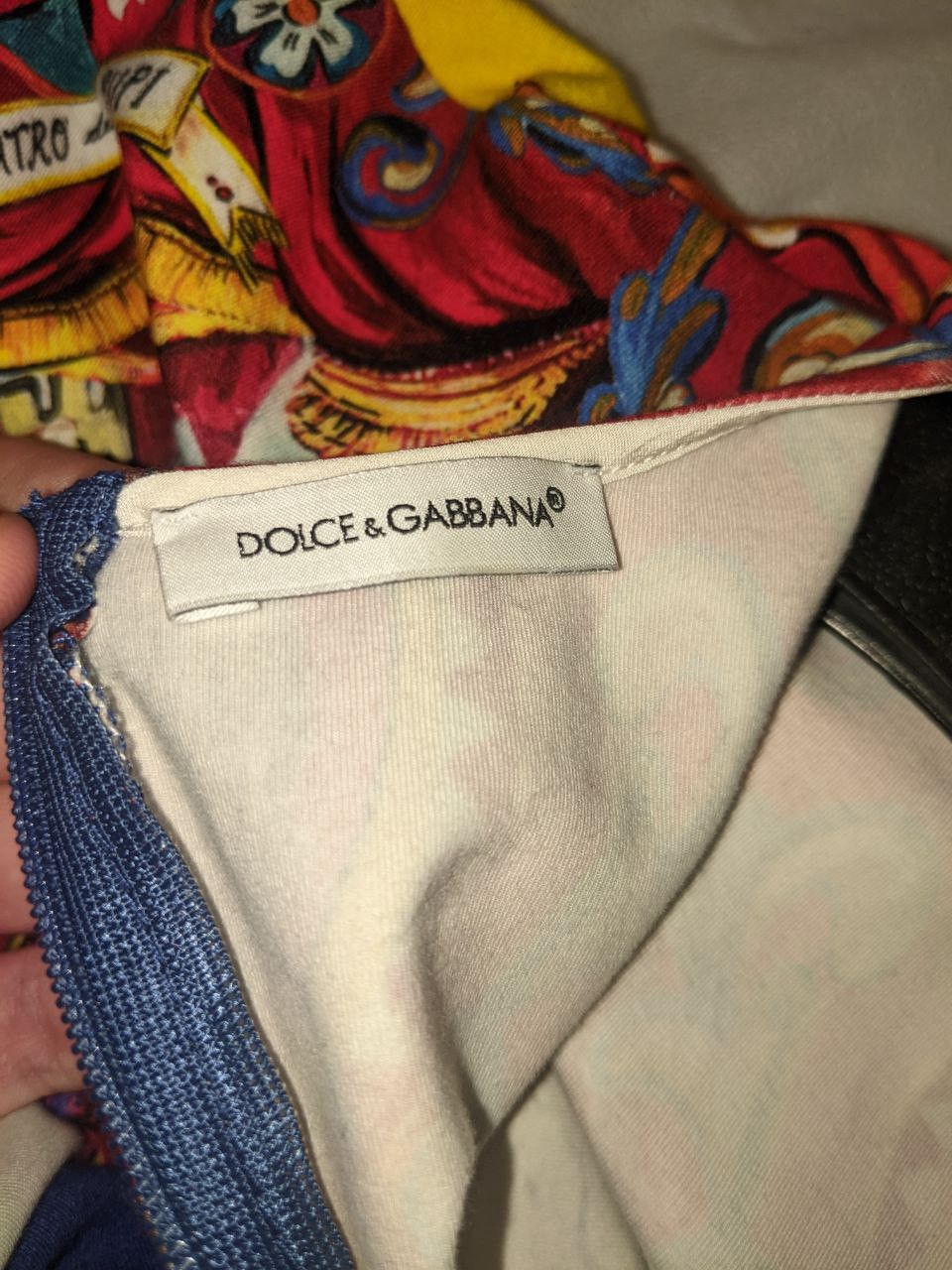 Dolce & Gabbana × Vintage Dolce Gabanna "teatro dei pupi" dress Size S / US 4 / IT 40 - 3 Thumbnail