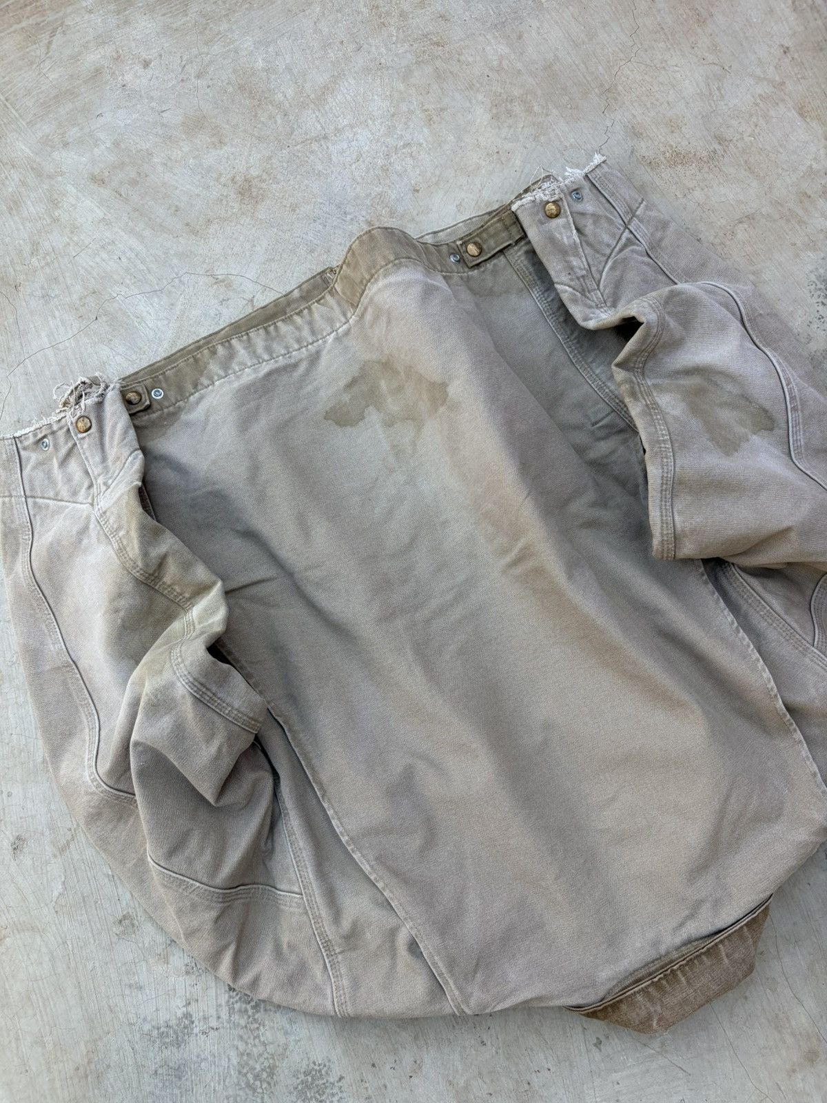 Carhartt Vintage 00s Sunfaded Carhartt Detroit Jacket J97 266 Size US XL / EU 56 / 4 - 12 Thumbnail