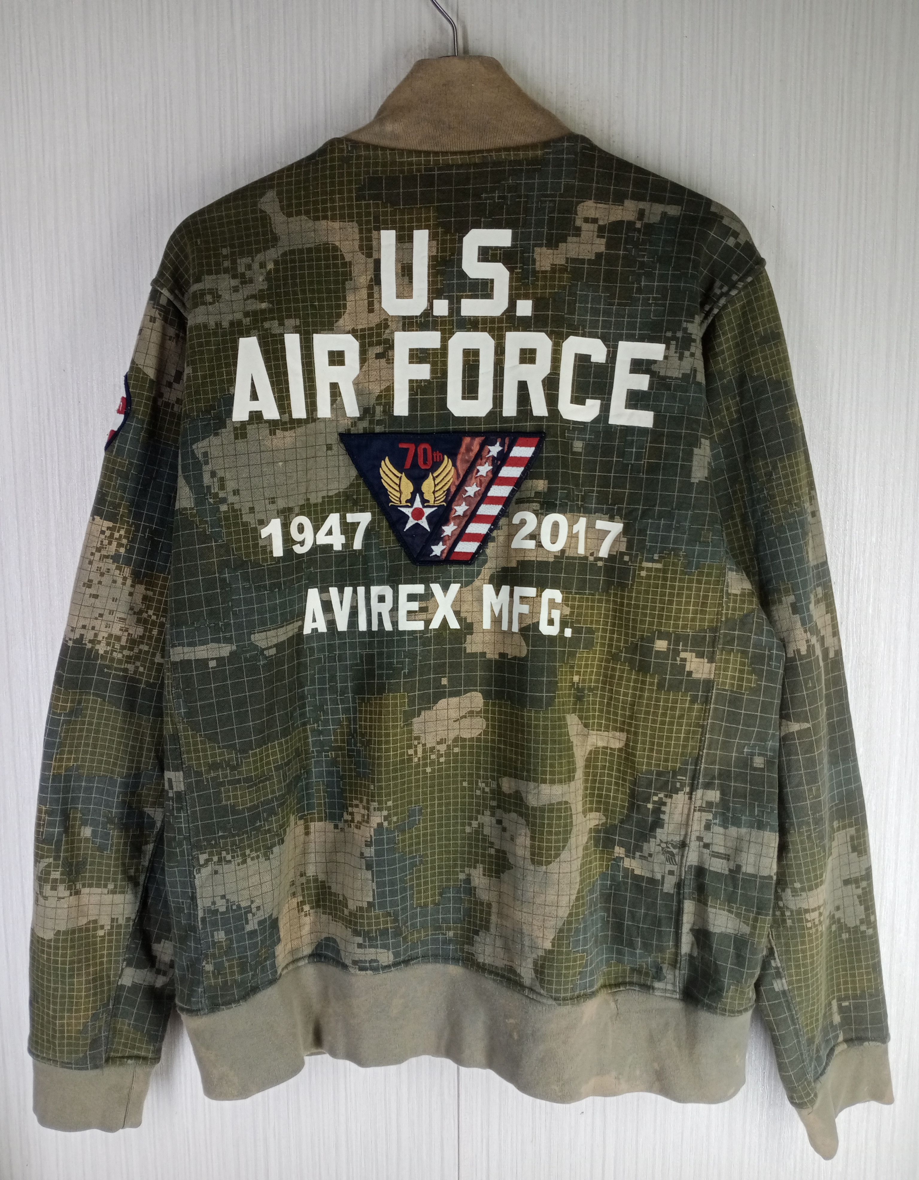 Avirex Avirex MFG. U.S. Air Force 70th Anniversary USAF Sweater Size US L / EU 52-54 / 3 - 1 Thumbnail