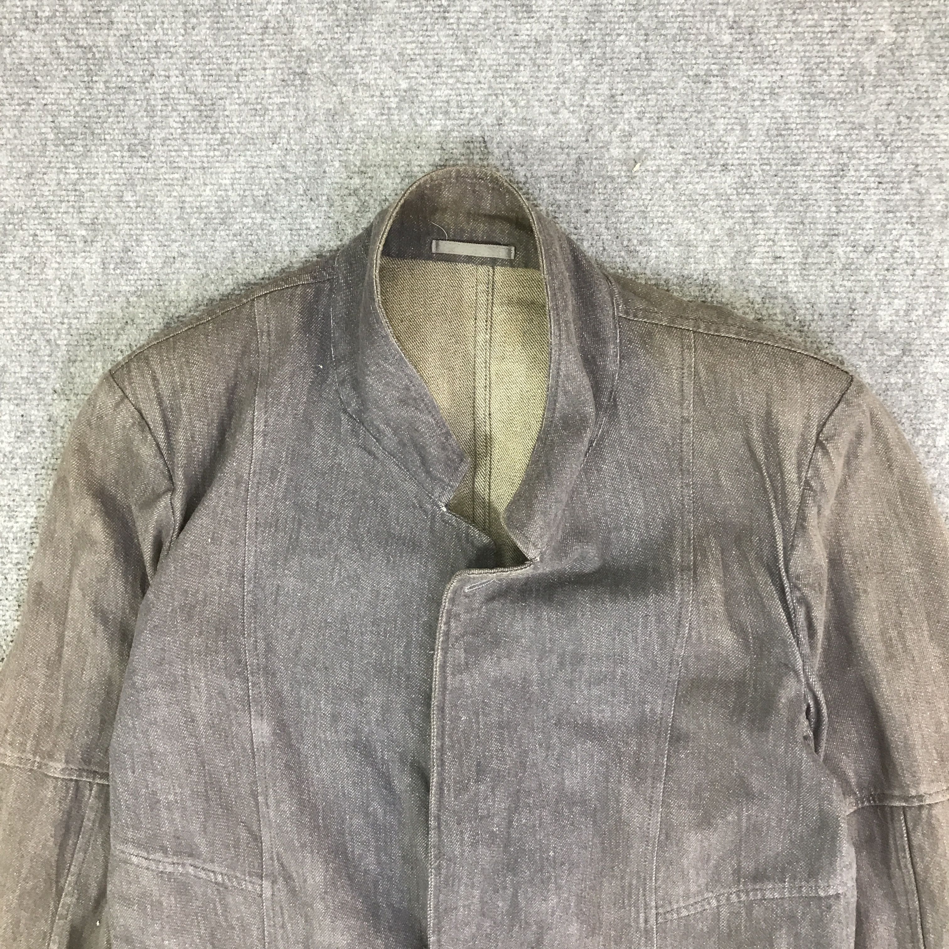 Comme des Garcons 80s COMME DES GARCONS HOMME BLACK FADED JACKET K115B1 Size US L / EU 52-54 / 3 - 2 Thumbnail
