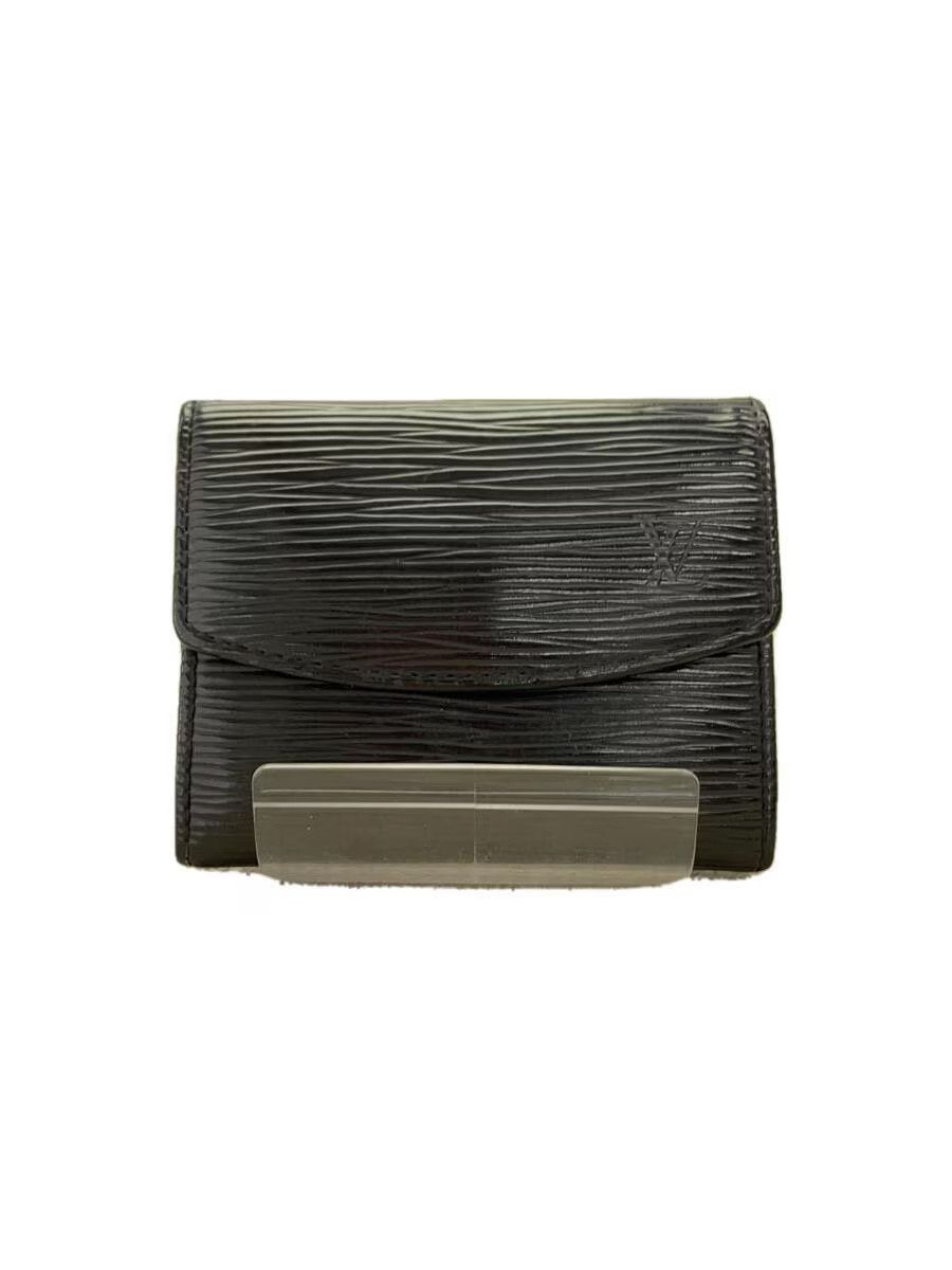Louis Vuitton Louis Vuitton Epi Porte Monet Sample Leather Black Size ONE SIZE - 1 Thumbnail