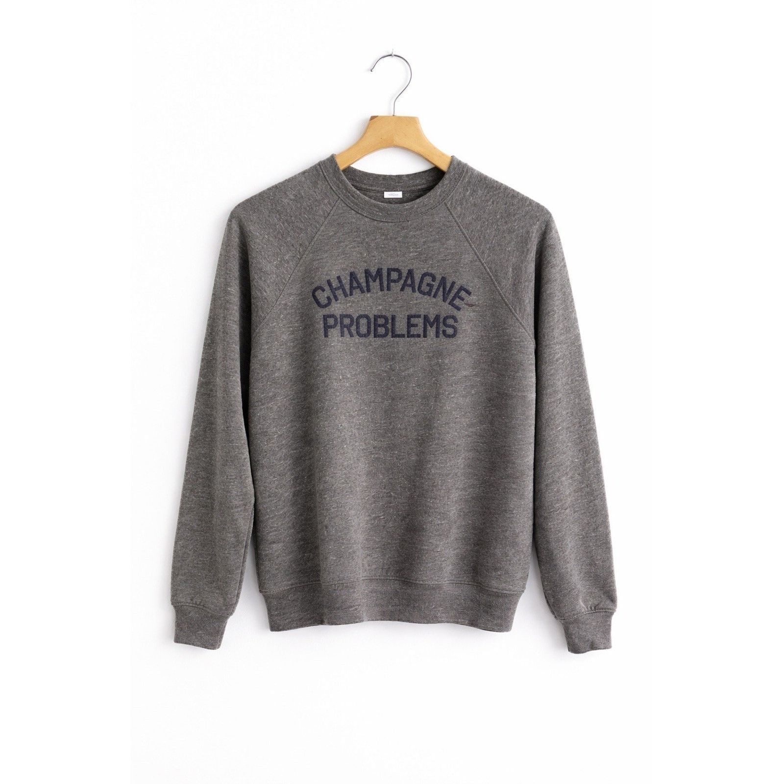 Nordstrom Champagne Problems Graphic Sweatshirt Cozy Minimalist Sz S Size S / US 4 / IT 40 - 1 Thumbnail