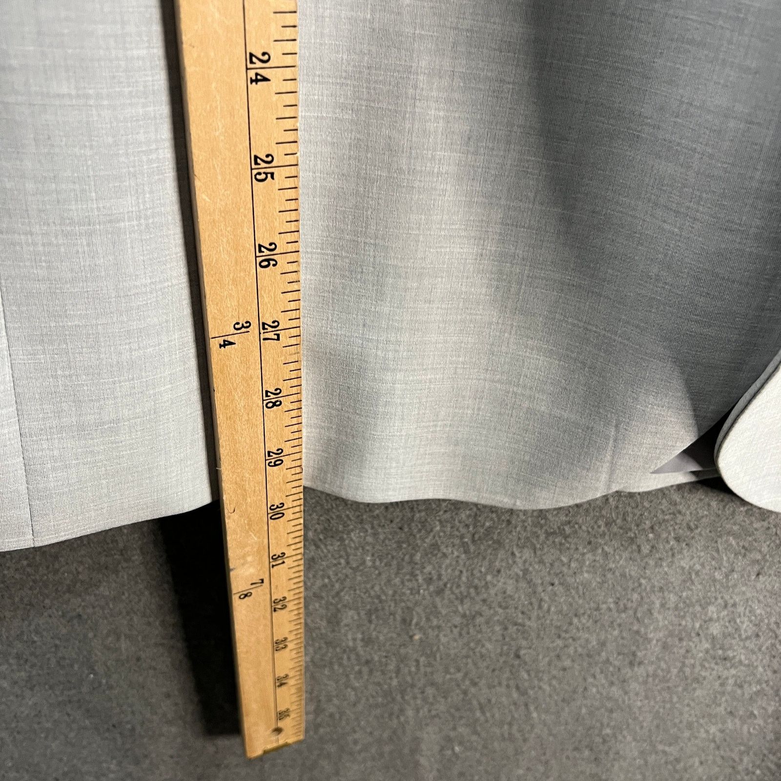 Other J. Ferrar Mens Slim Fit Suit Jacket Gray Size 40LNG Size 40L - 5 Thumbnail