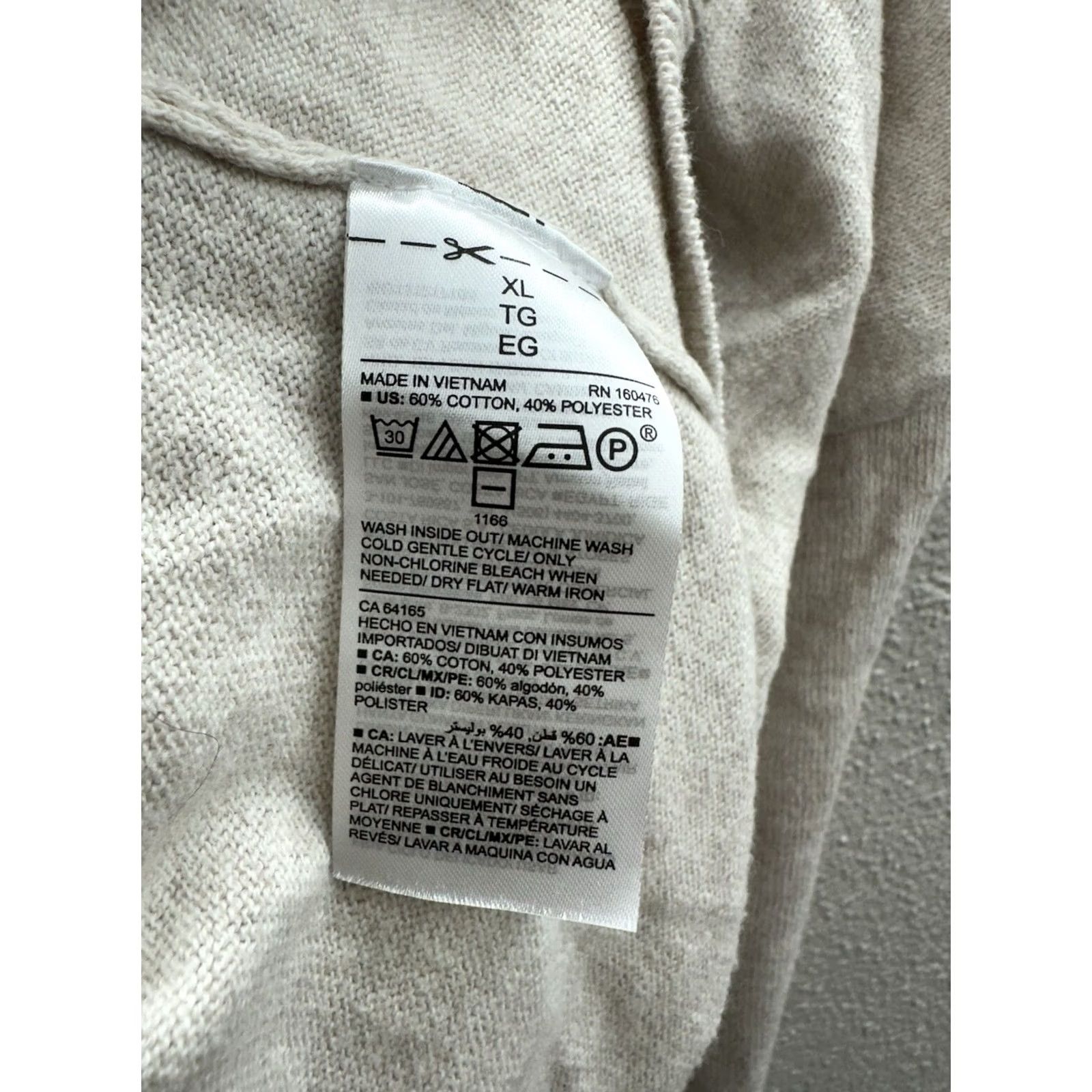 Old Navy Old Navy Sweater Womens XL Brown Long Sleeve Mock Neck Knit Thin Size XL / US 12-14 / IT 48-50 - 5 Thumbnail