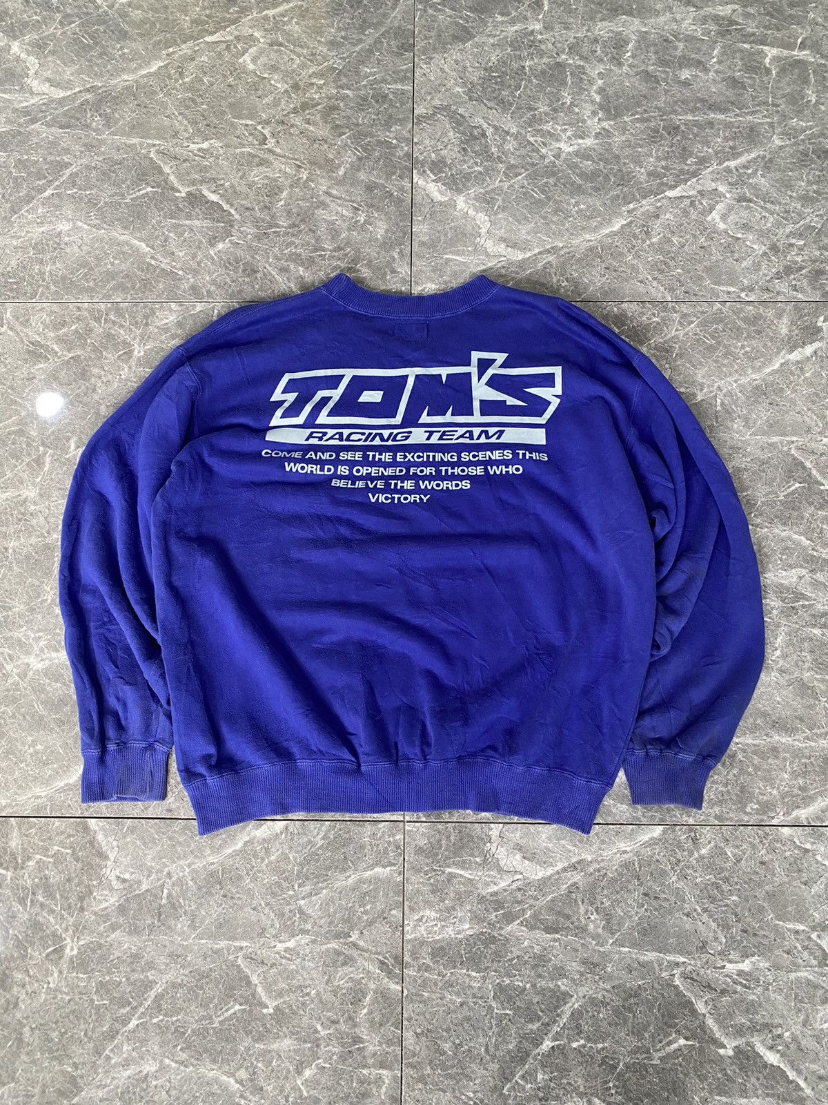 Toms × Vintage Vintage Toms Racing Team Sweatshirt Size US M / EU 48-50 / 2 - 2 Thumbnail