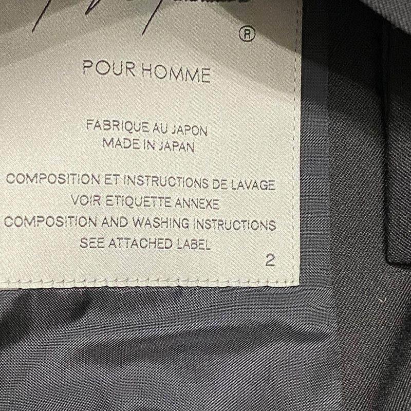 Yohji Yamamoto Yohji Yamamoto pour homme 3BSJKT jacket Size US M / EU 48-50 / 2 - 5 Thumbnail