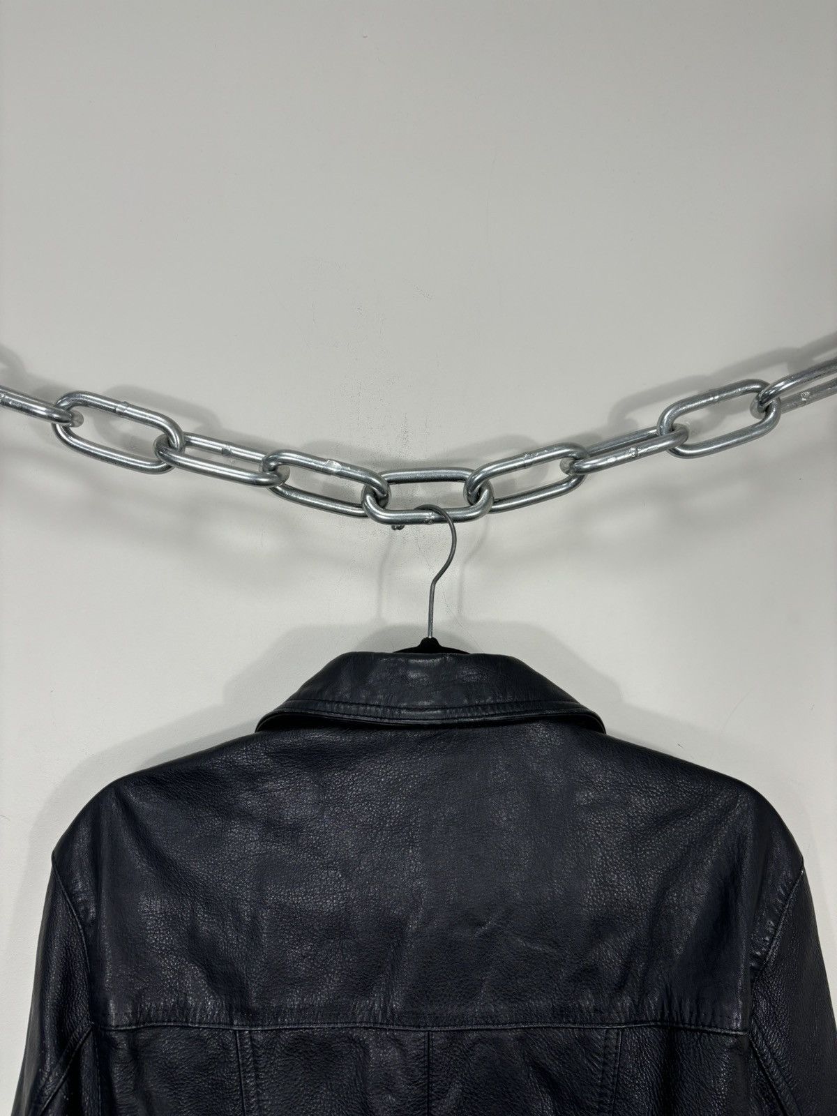 Claude Montana Vintage Claude Montana Ideal Cuir Women’s Leather Jacket Size M / US 6-8 / IT 42-44 - 19 Thumbnail