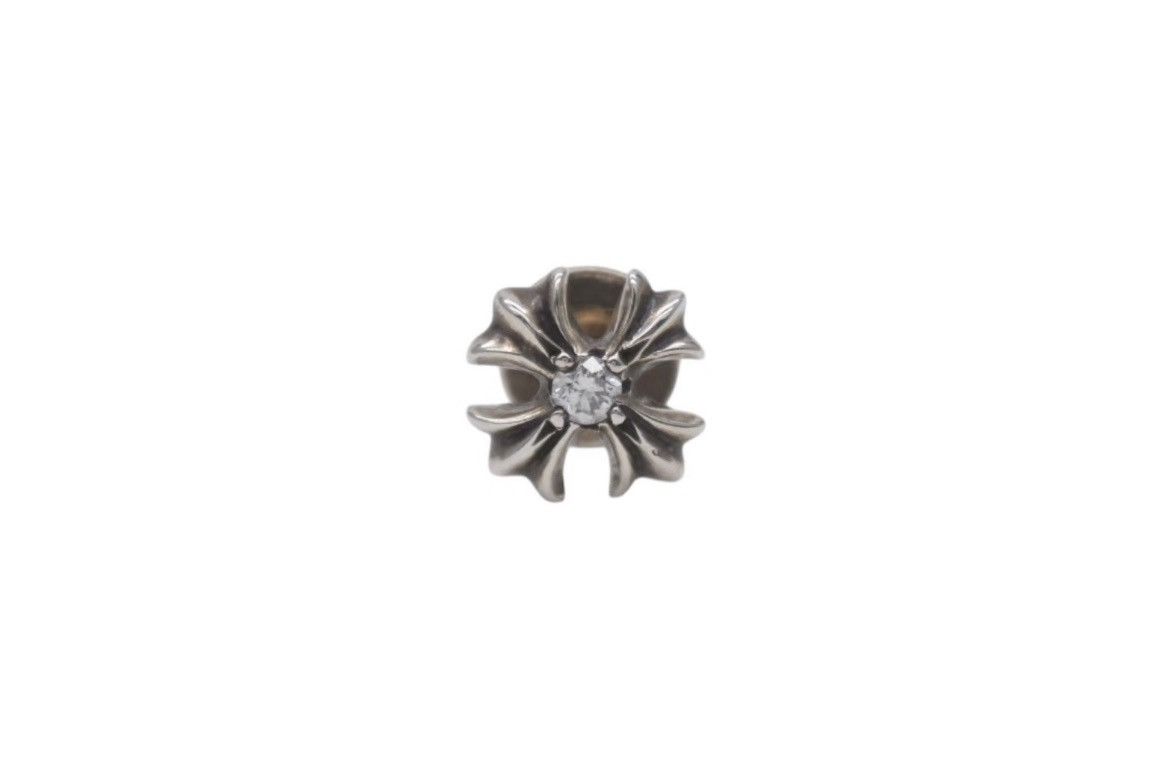 Chrome Hearts Chrome Hearts Diamond Plus Cross Stud Earring Size ONE SIZE - 2 Thumbnail
