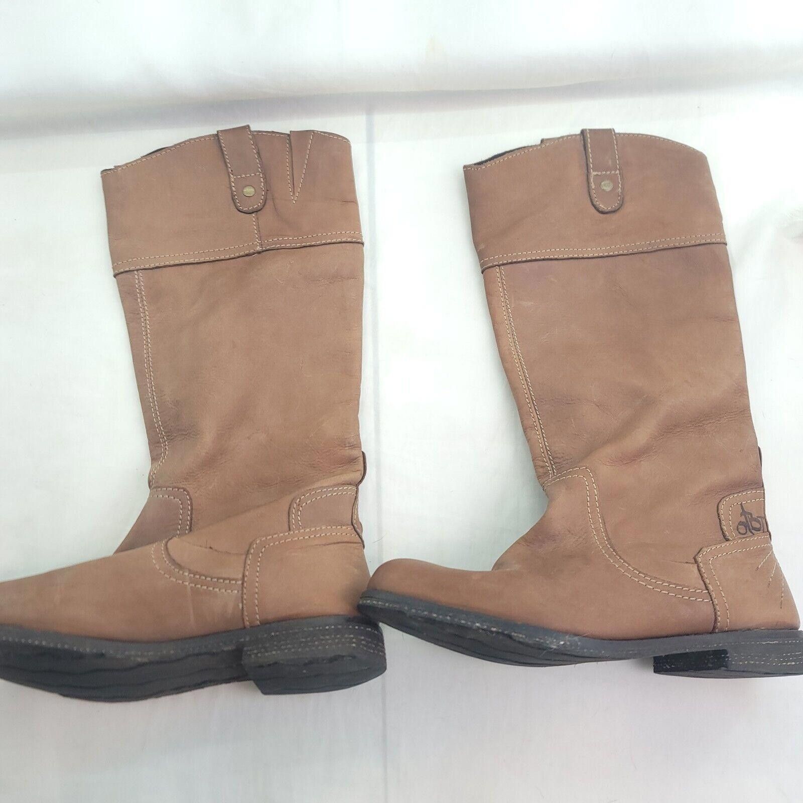 Otto OTBT Distressed Tan Leather Size 8 Boots Made In India Size US 8 / IT 38 - 4 Thumbnail