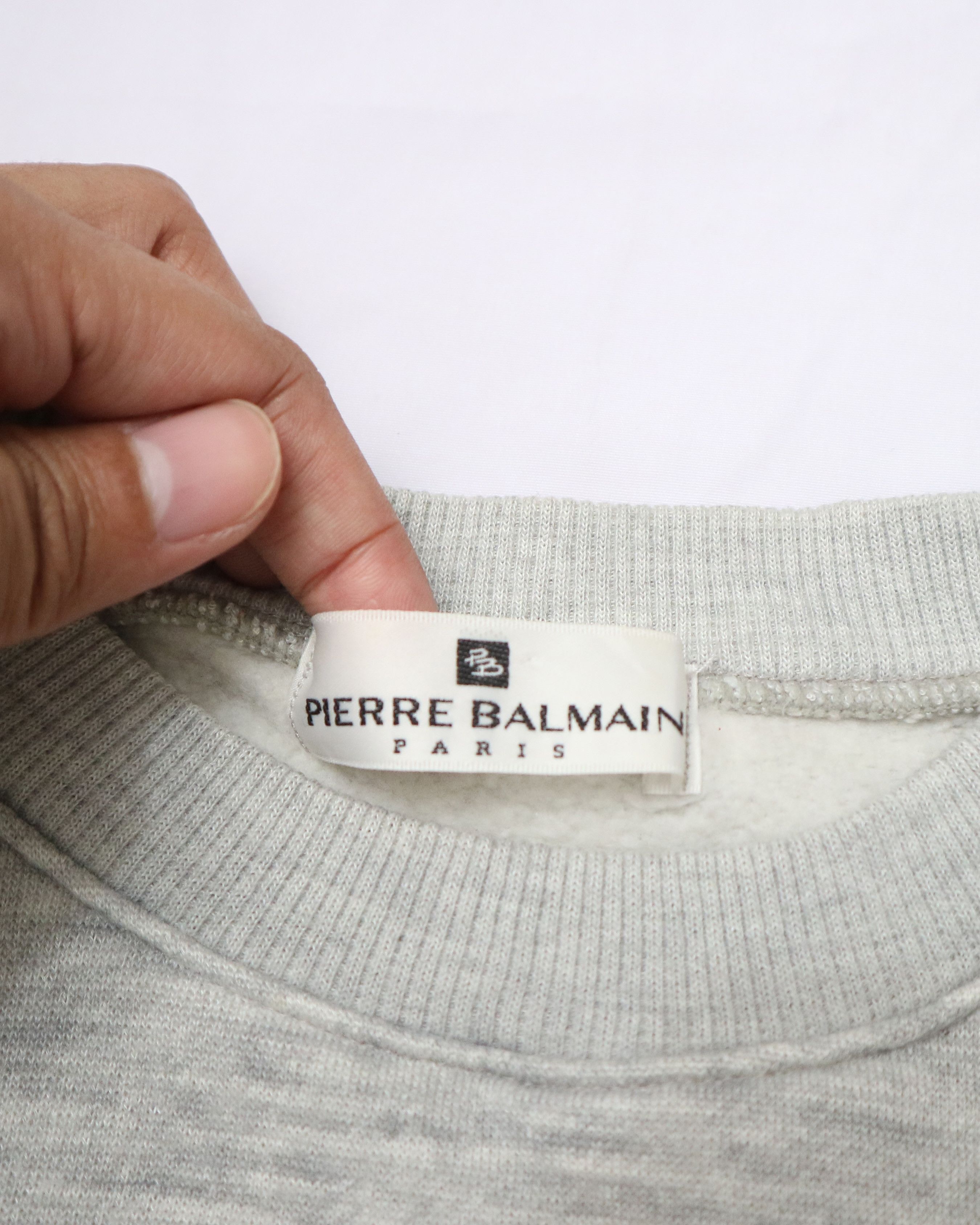 Pierre Balmain × Vintage vintage PIERRE BALMAIN sweatshirt Size US S / EU 44-46 / 1 - 8 Thumbnail