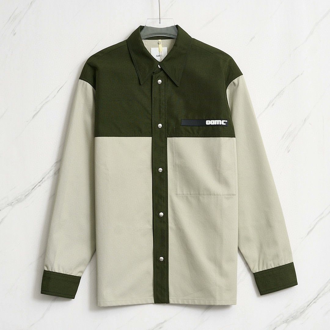 OAMC OAMC Men's Colorblock Shirt Jacket Size US M / EU 48-50 / 2 - 1 Thumbnail