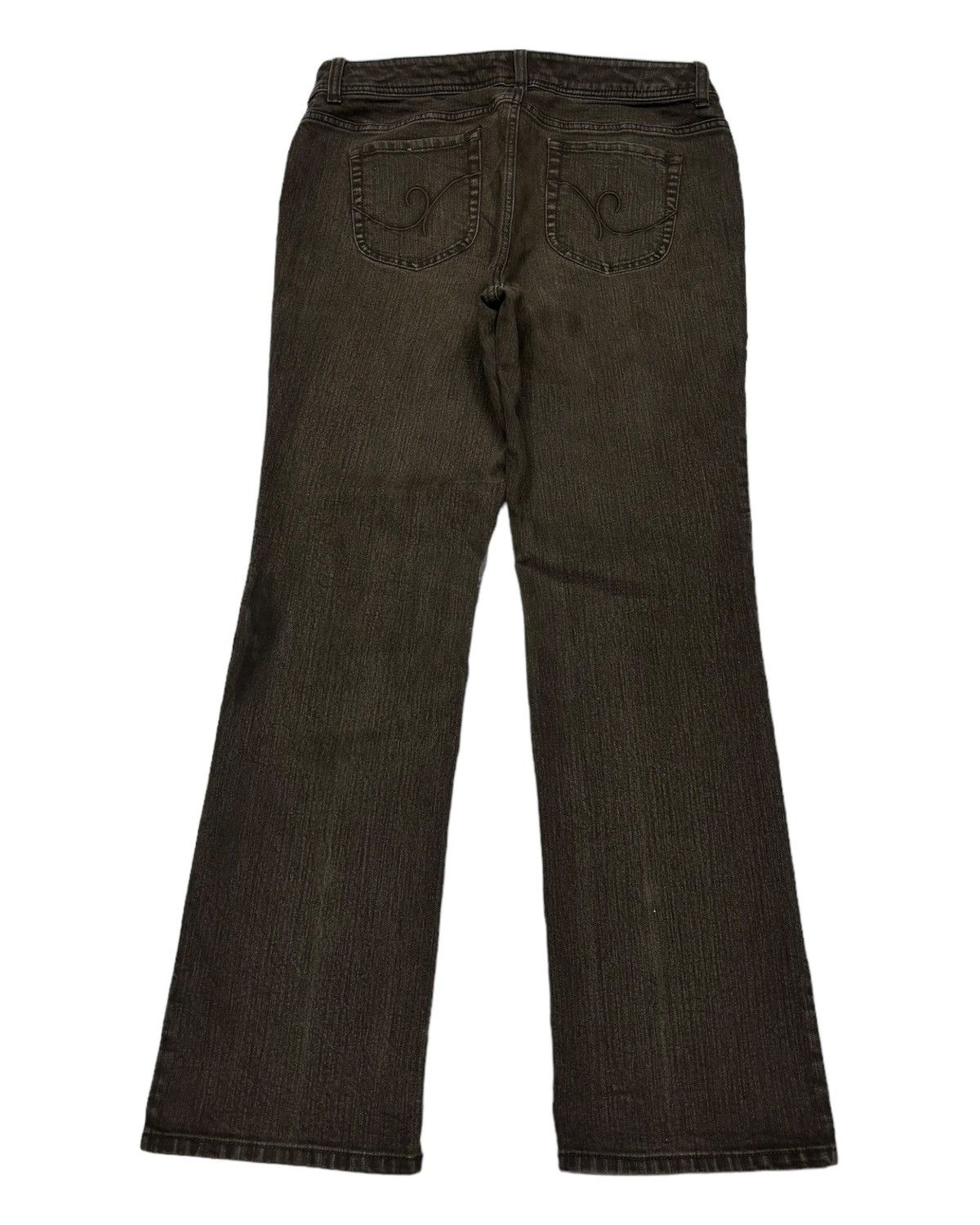 Chicos 🔥ADDITIONS BY CHICO'S BROWN BOOTCUT PANTS Size 31" - 2 Thumbnail