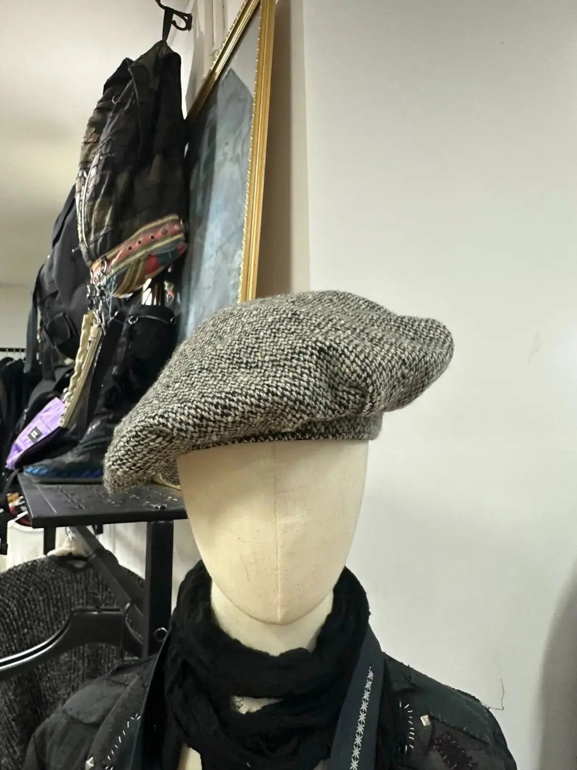 Yohji Yamamoto Yohji Yamamoto Yohji Yamamoto Pour Homme 20AW Wool Hat-250 Size ONE SIZE - 8 Thumbnail