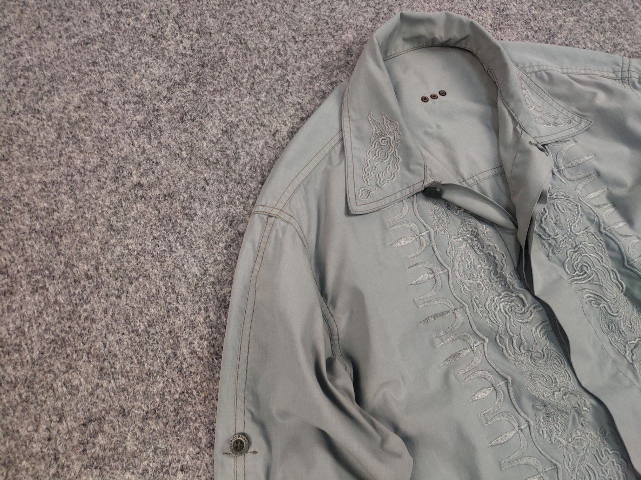 Maharishi Vintage Maharishi Japan Embroidered logo Bomber Jacket Size US M / EU 48-50 / 2 - 8 Thumbnail
