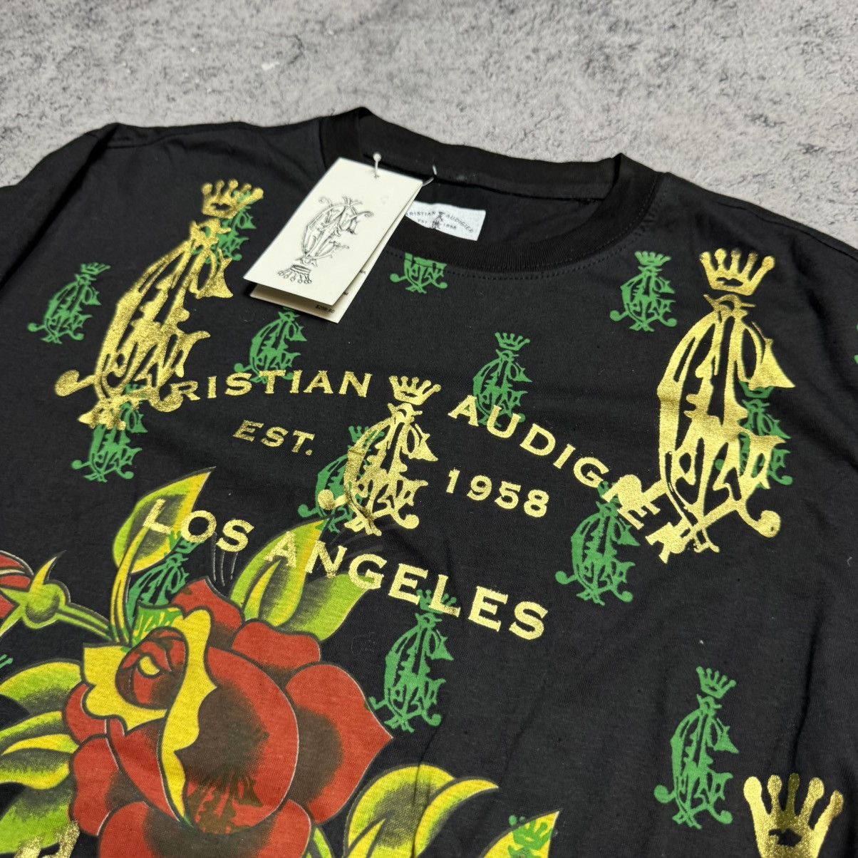 Christian Audigier NEW Christian Audigier Vintage Longsleeve T Shirt Size US XXL / EU 58 / 5 - 5 Thumbnail