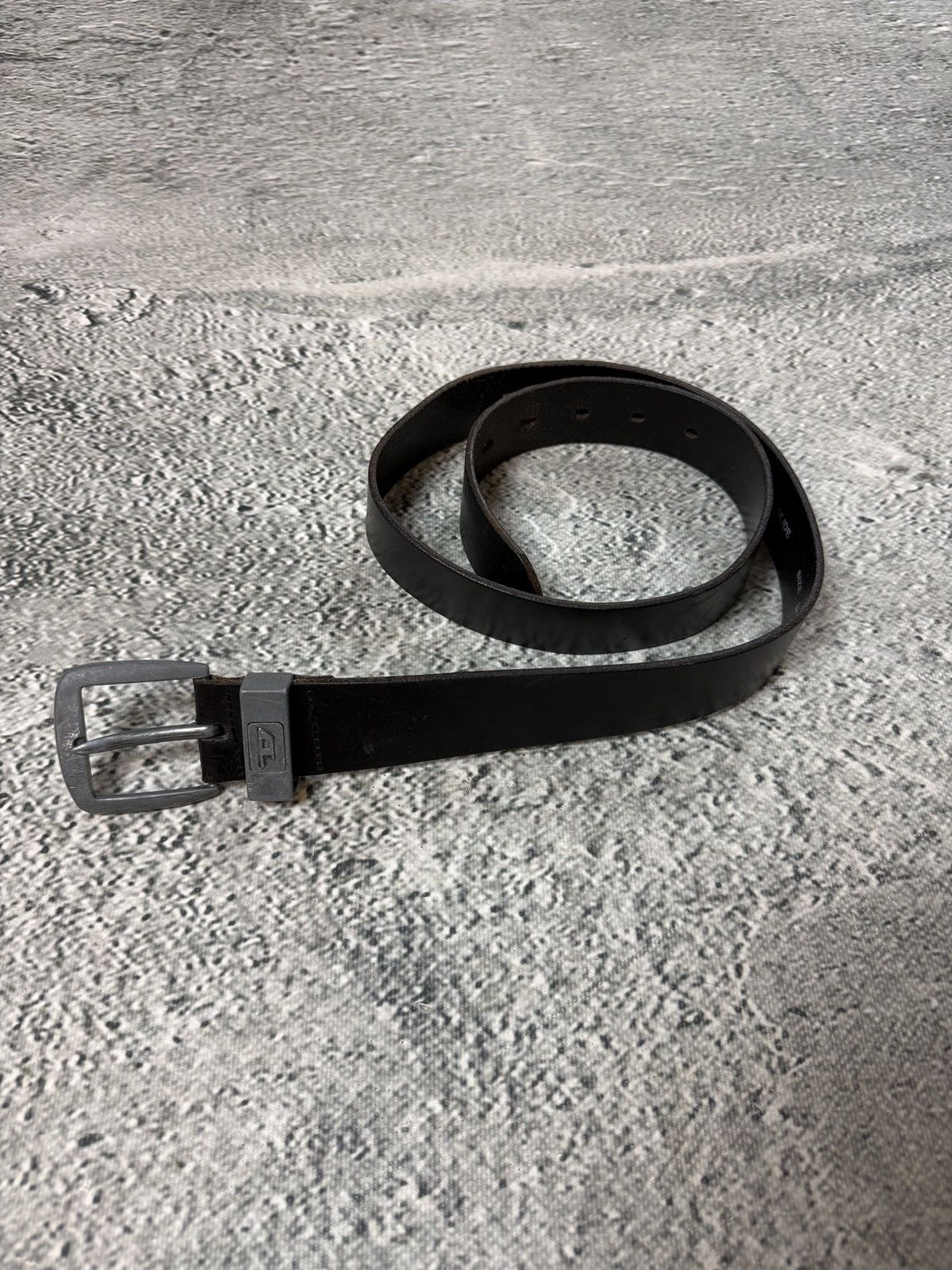 Diesel Diesel leather belt small buckle Y2K black Size 34 - 1 Thumbnail