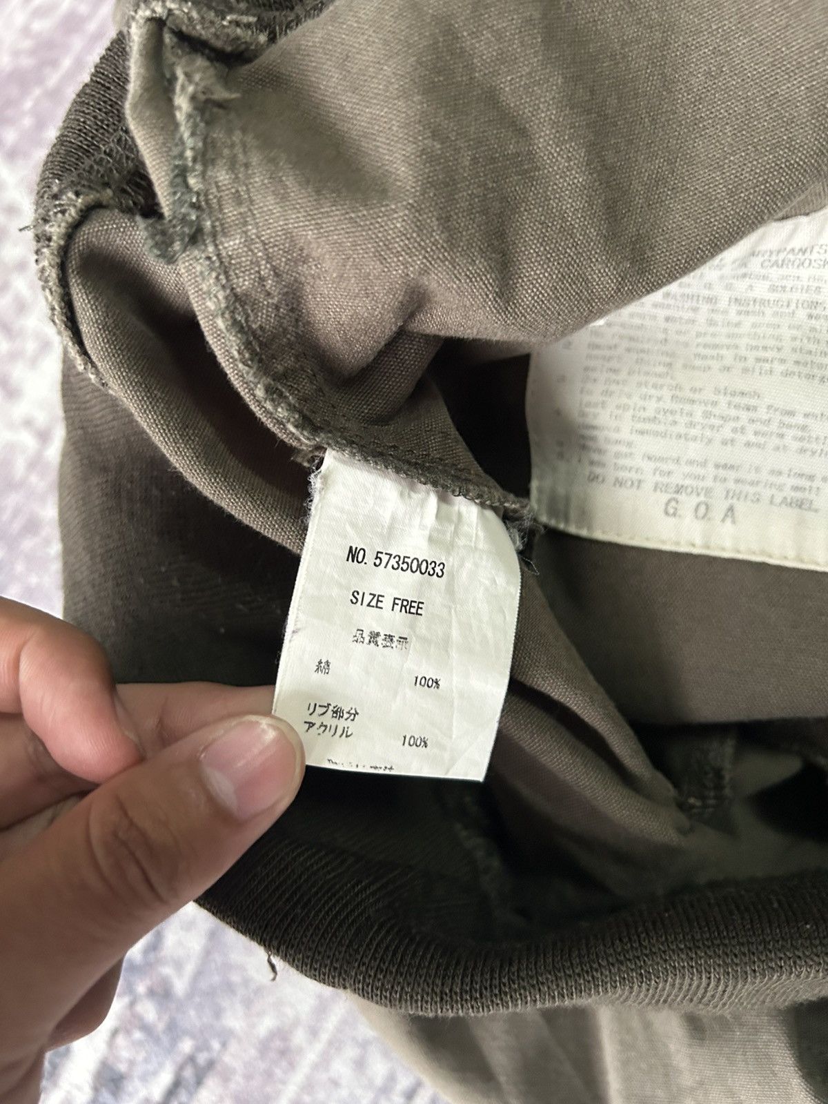 GOA SUPER GOA FLARED CARGO STYLES Size US 34 / EU 50 - 12 Thumbnail