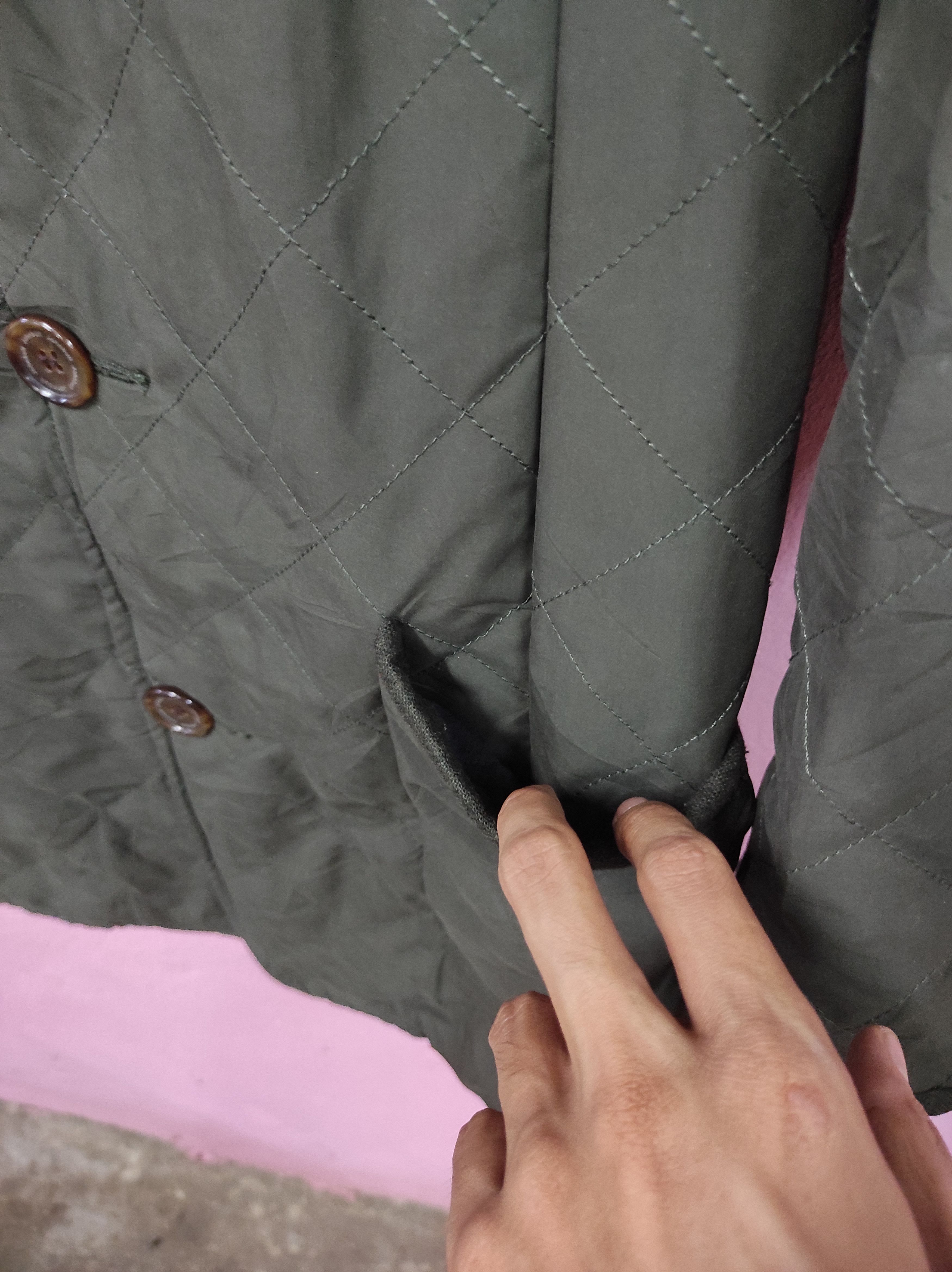 Japanese Brand × Johnbull JOHN BULL QUITED PUFFER OUTERWEAR OVERCOAT LONG JACKET Size M / US 6-8 / IT 42-44 - 7 Thumbnail