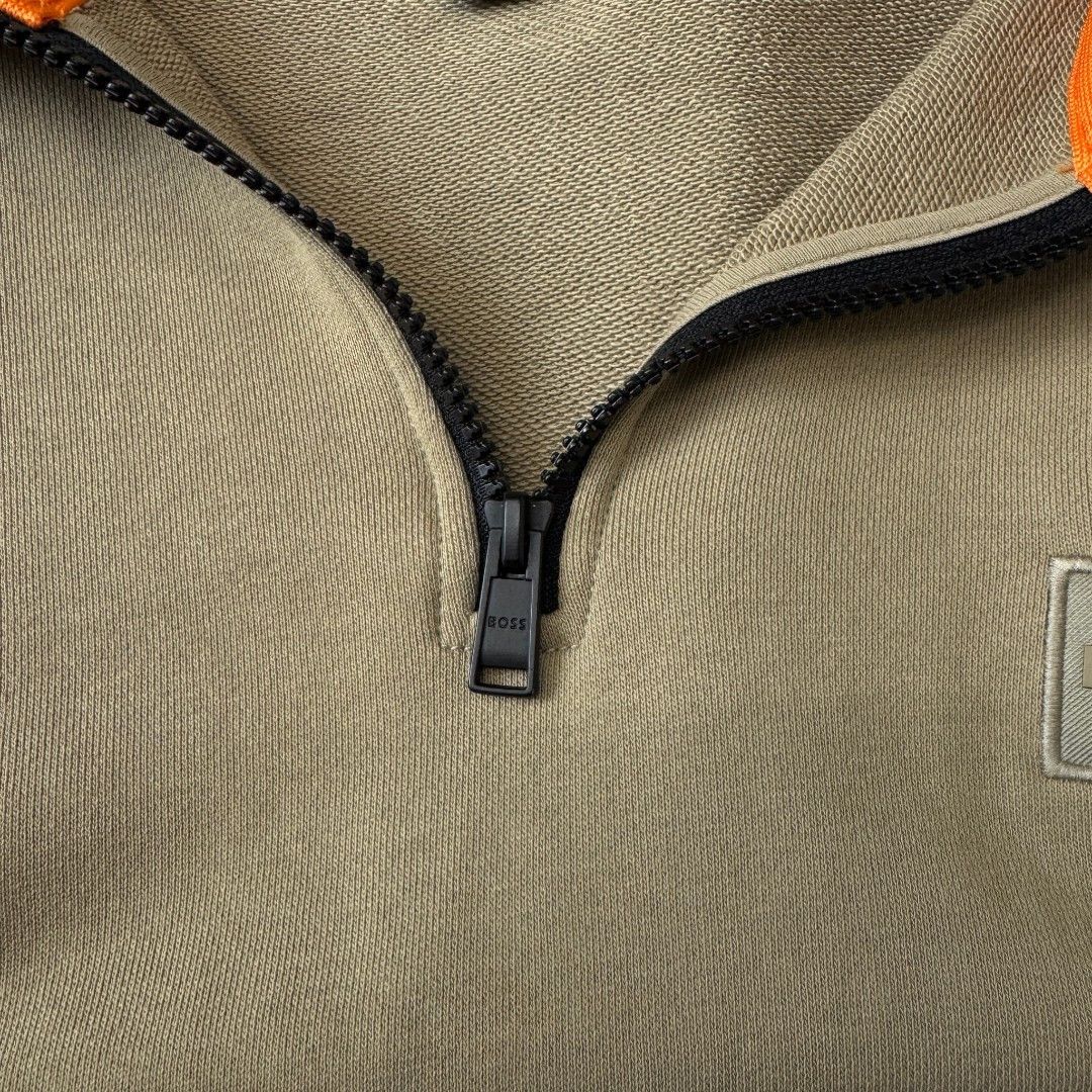 Hugo Boss Zetrust Half Zip Sweatshirt Size US L / EU 52-54 / 3 - 4 Thumbnail