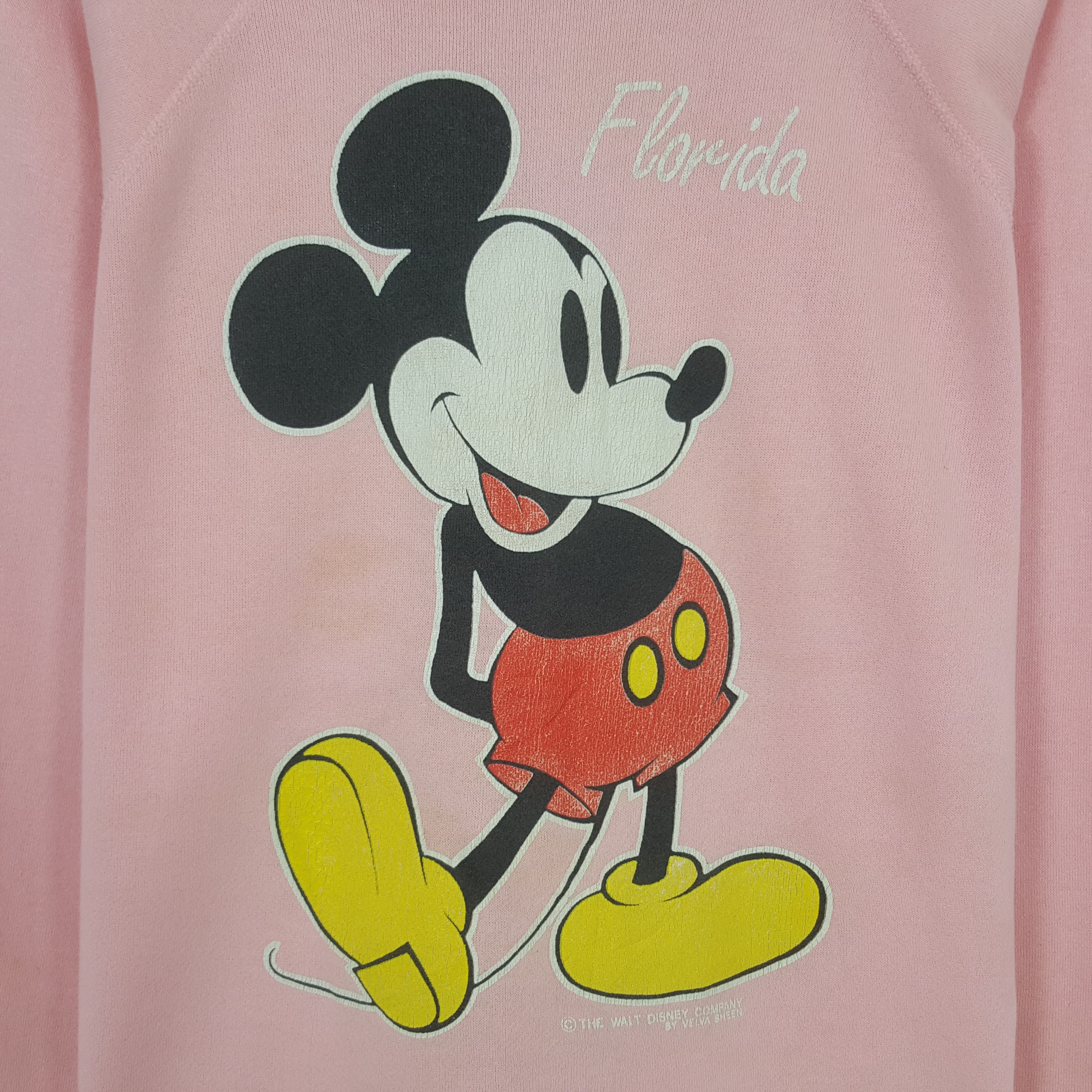 Cartoon Network Vintage Mickey Mouse Florida Sweatshirt Size US M / EU 48-50 / 2 - 2 Thumbnail