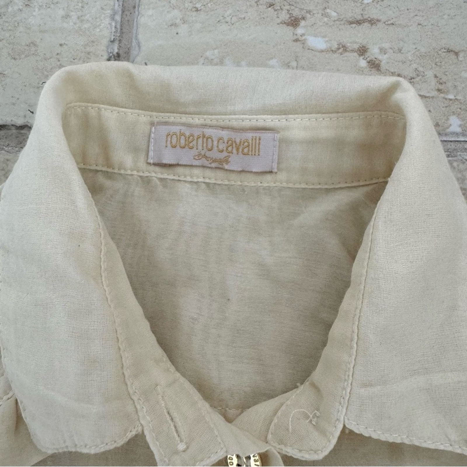 Roberto Cavalli Roberto Cavalli Shirt for Girls, Size 6/122, Cotton/Silk Size M / US 6-8 / IT 42-44 - 3 Thumbnail