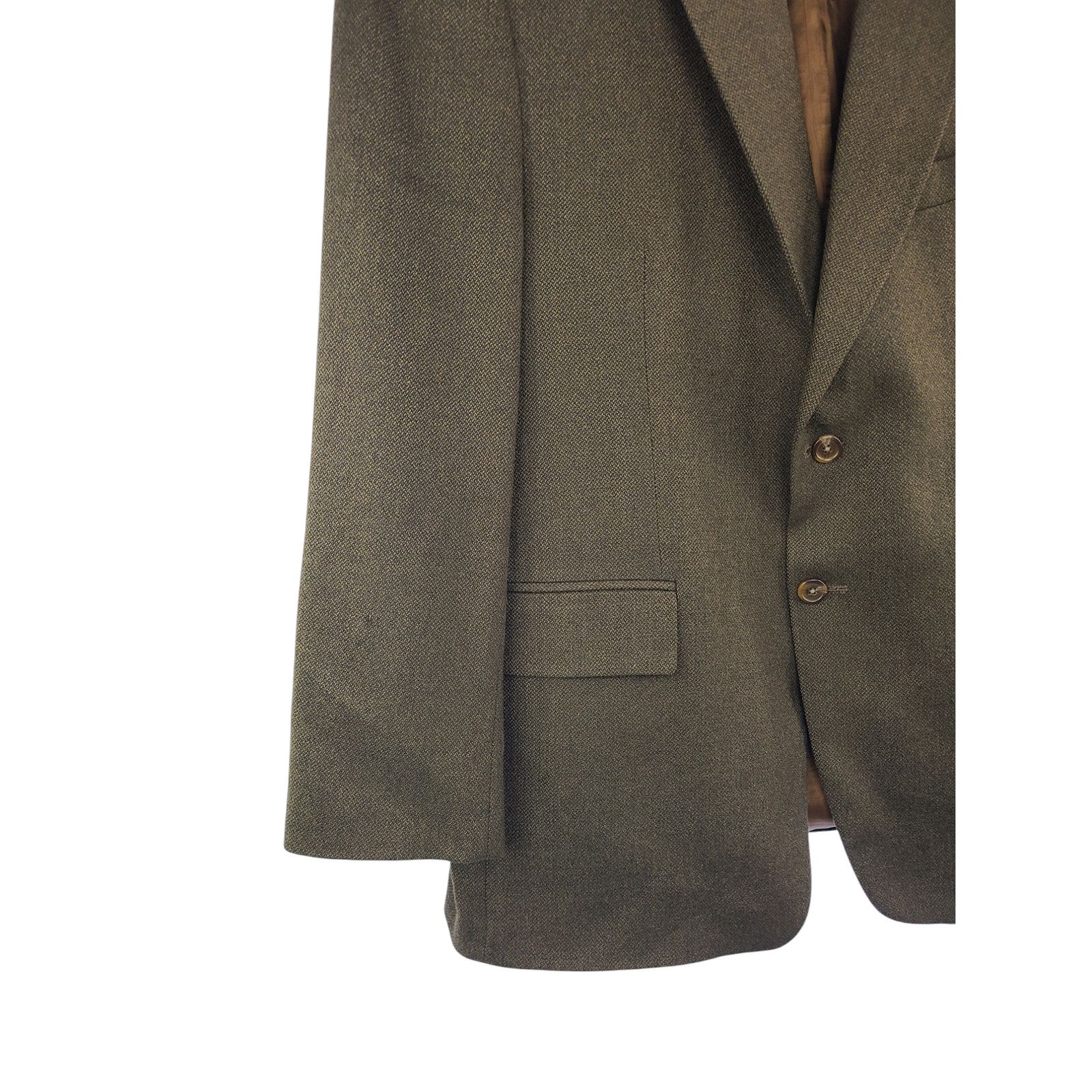 Ralph Lauren Chaps Ralph Lauren Blazer Men's 44 R Plaid Wool Vintage Size 44R - 3 Thumbnail